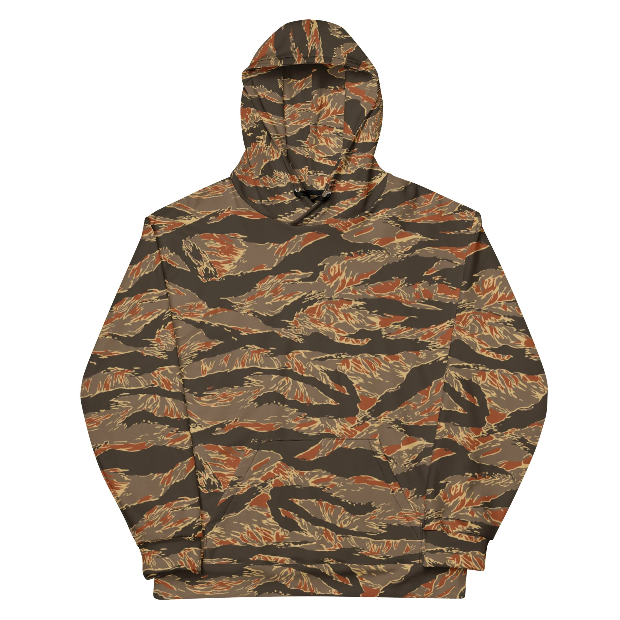 American Tiger Stripe Autumn CAMO Unisex Hoodie - Image 4
