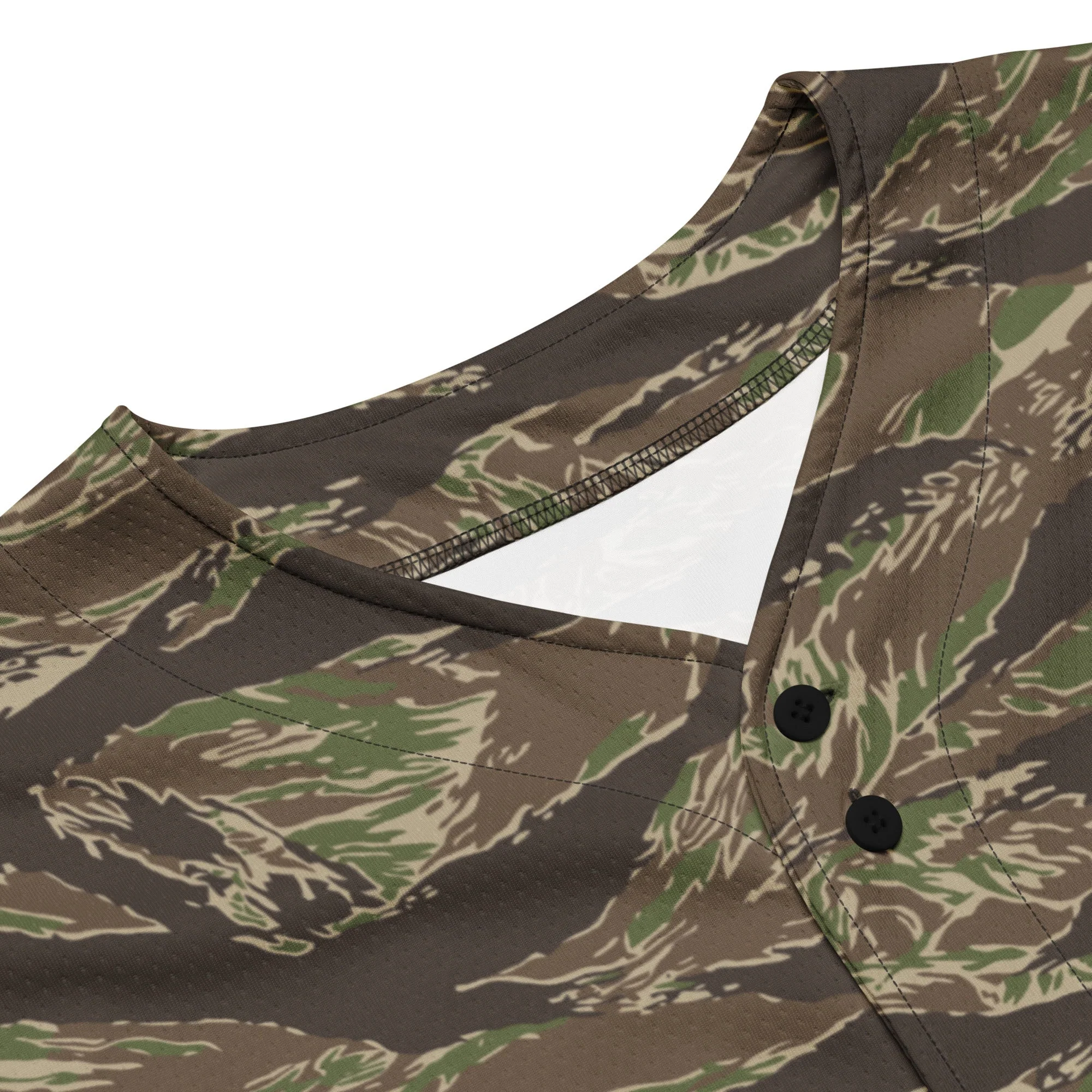 American Tiger Stripe Multi-terrain CAMO Unisex Baseball Jersey - Image 14