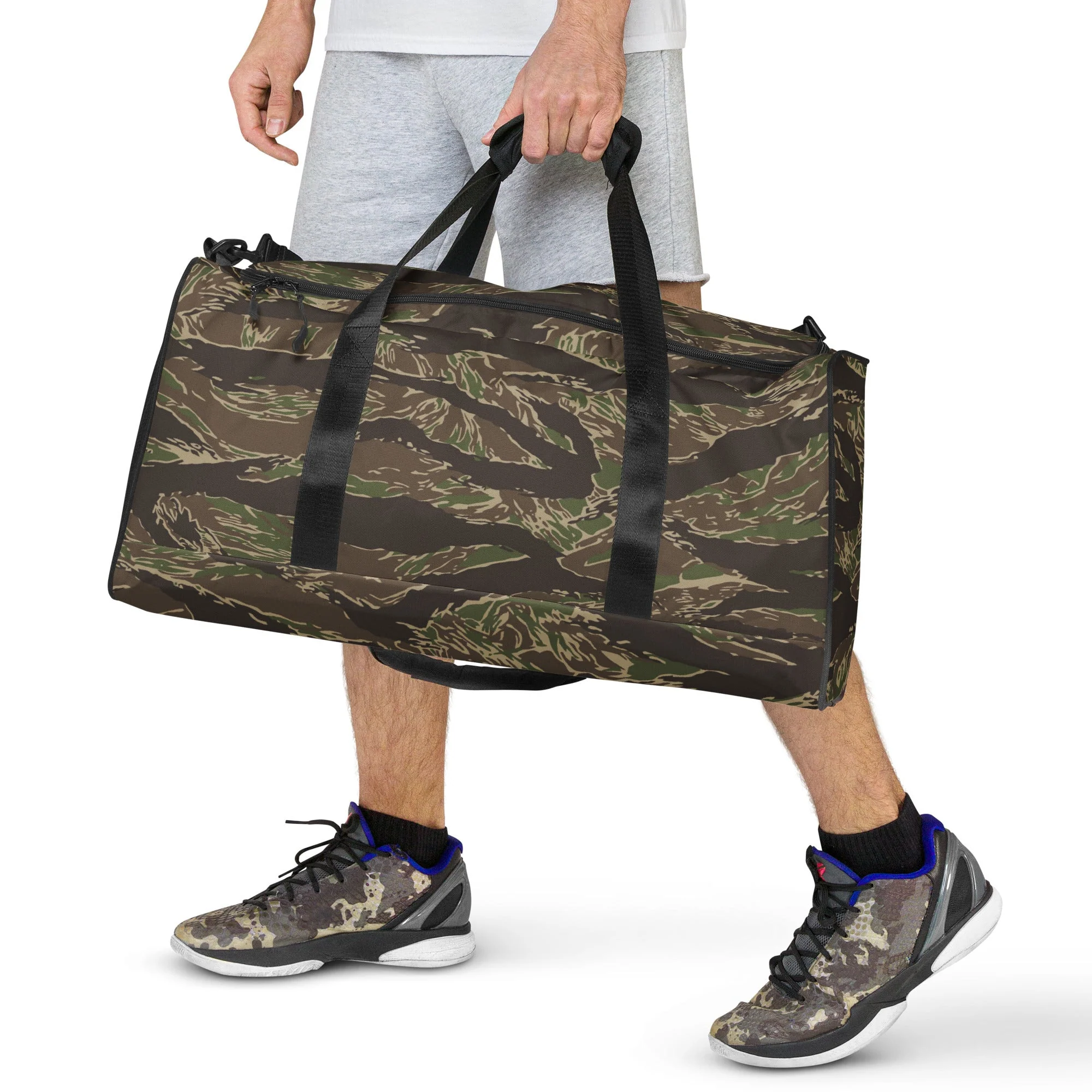 American Tiger Stripe Multi-terrain CAMO Duffle Bag - Image 6