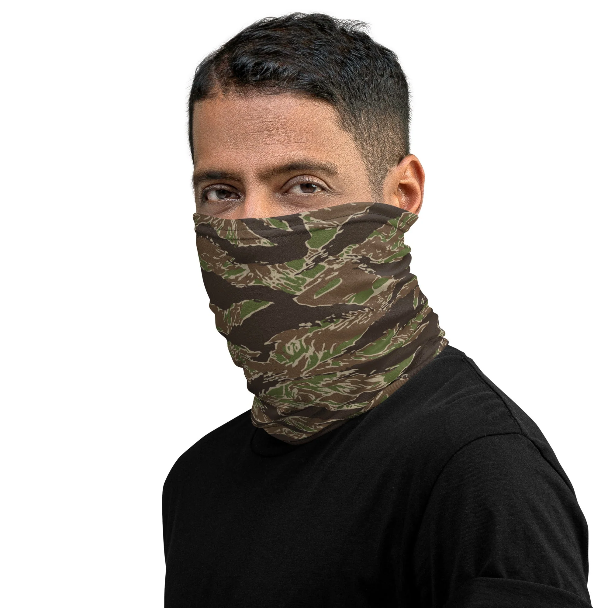 American Tiger Stripe Multi-terrain CAMO Neck Gaiter - Image 5