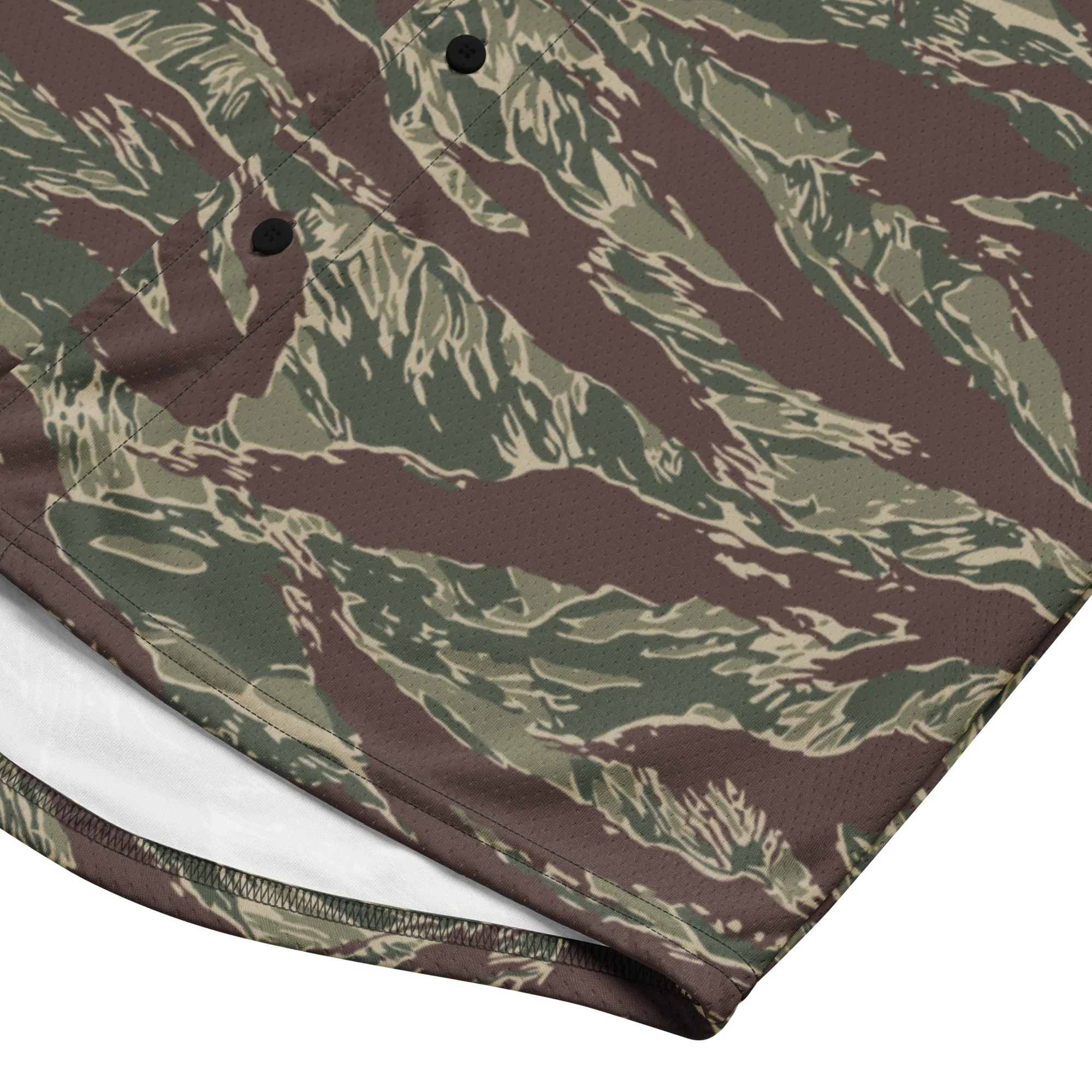 American Tiger Stripe Ridgeback CAMO Unisex Baseball Jersey - Image 11