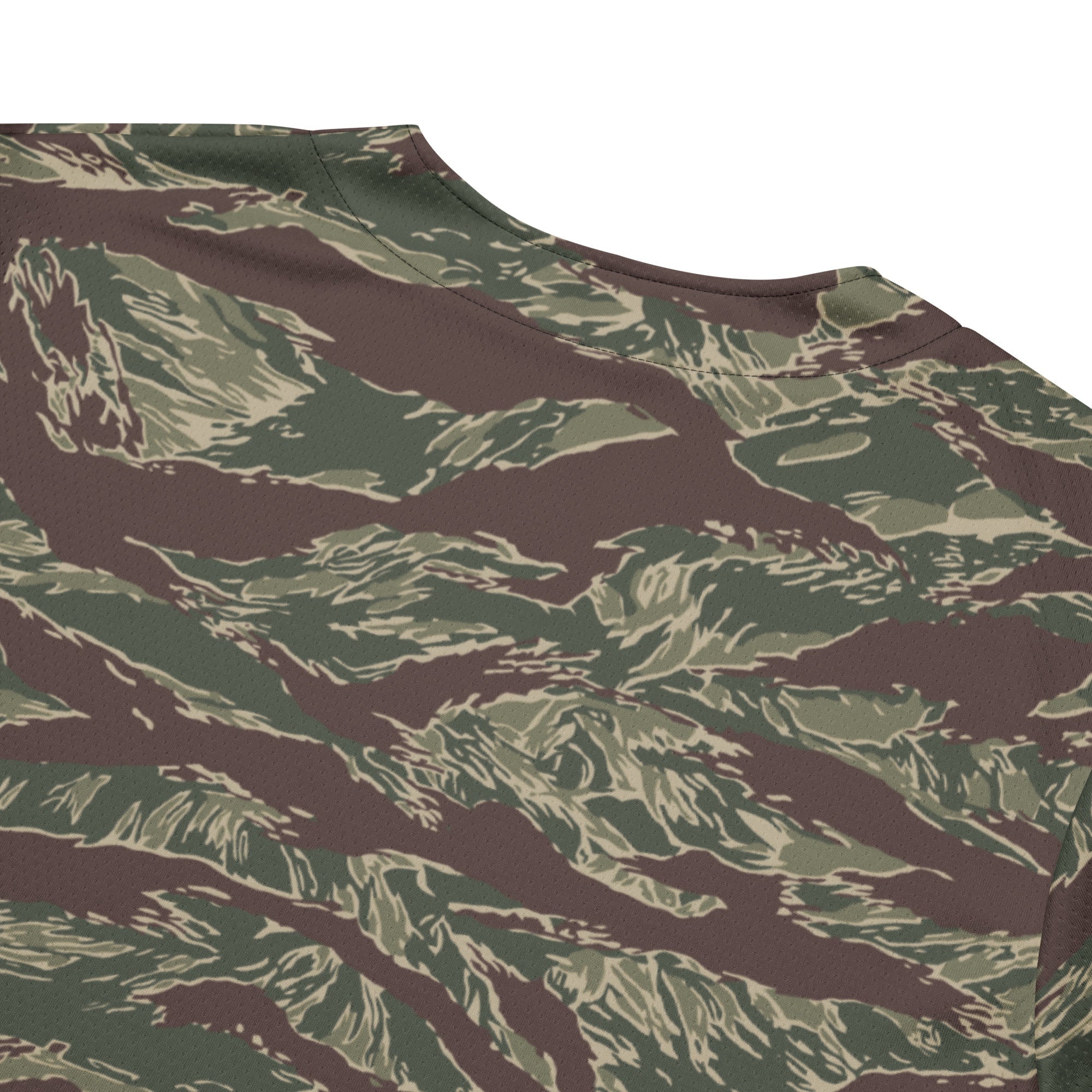 American Tiger Stripe Ridgeback CAMO Unisex Baseball Jersey - Image 5