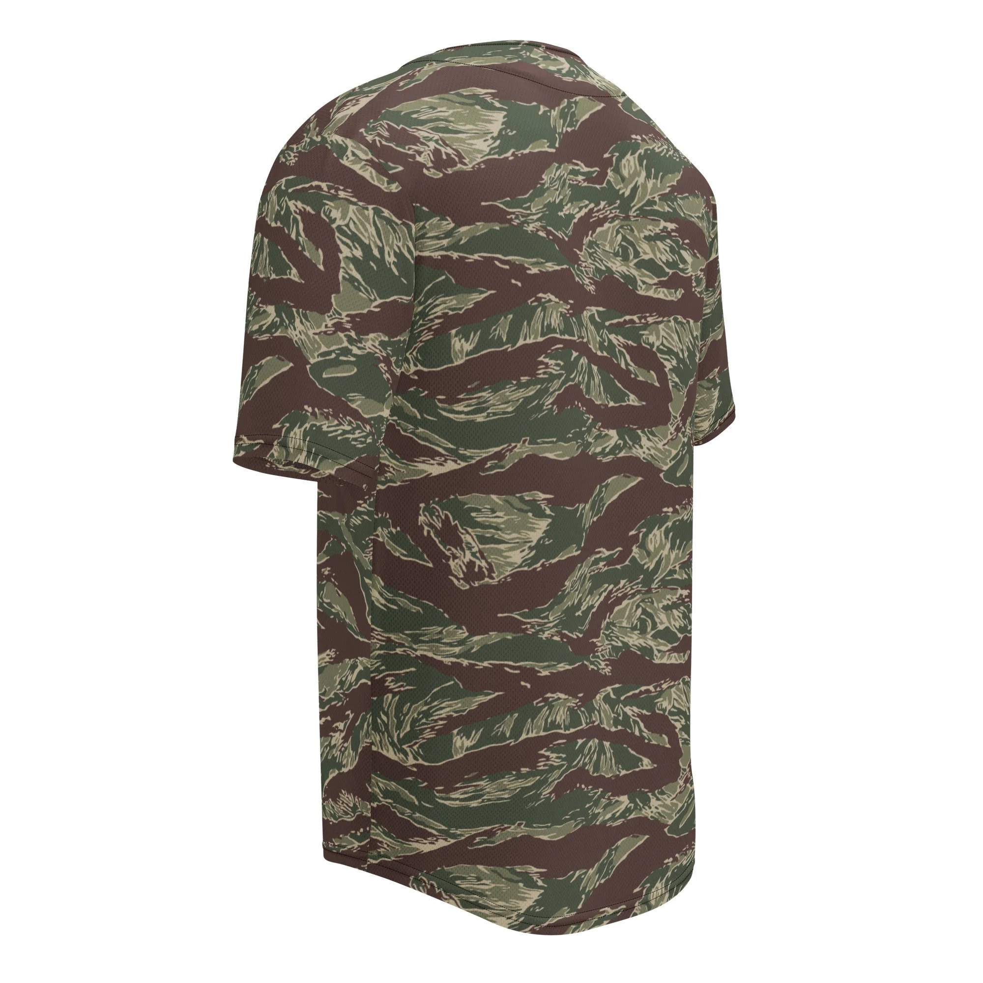 American Tiger Stripe Ridgeback CAMO Unisex Baseball Jersey - Image 6