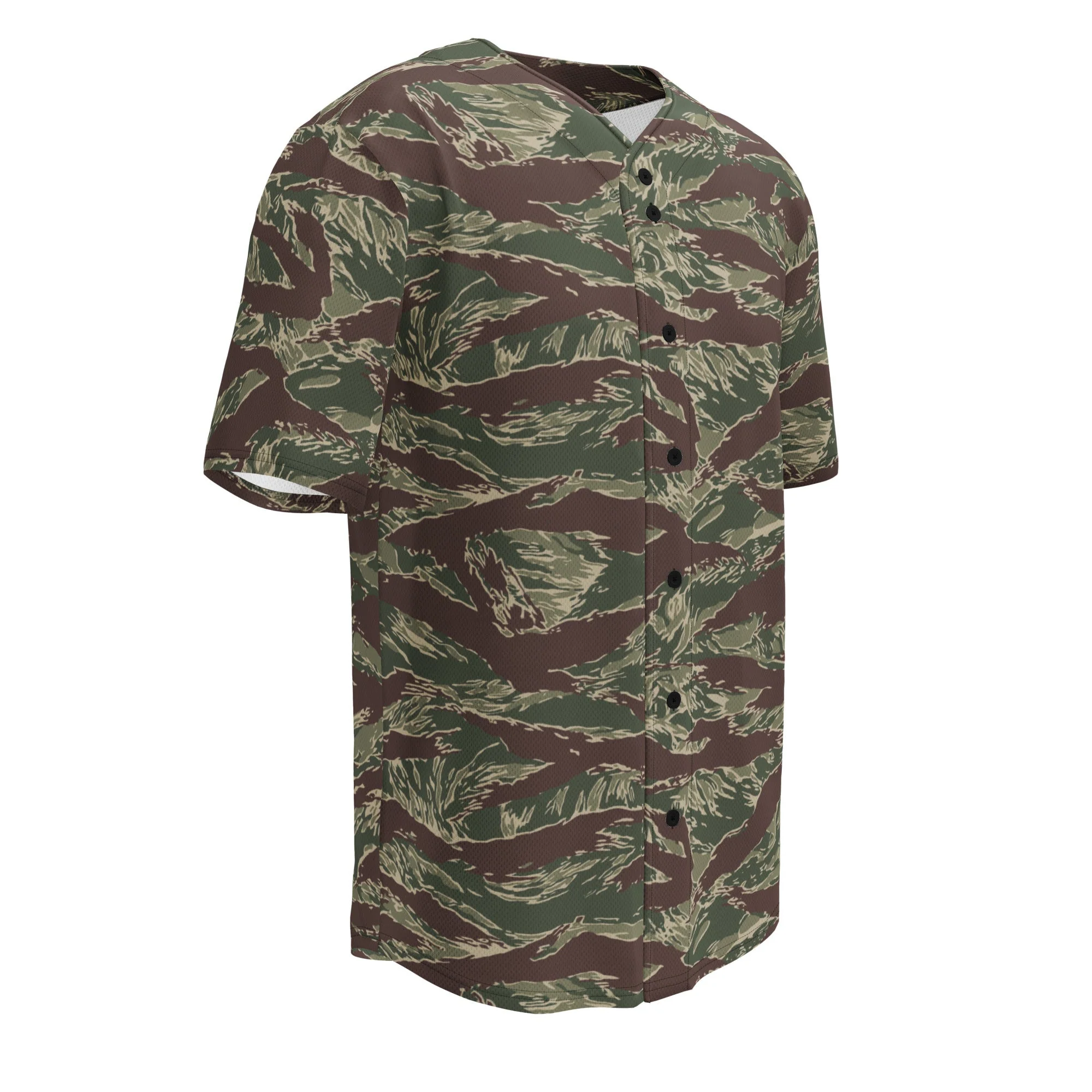 American Tiger Stripe Ridgeback CAMO Unisex Baseball Jersey - Image 7