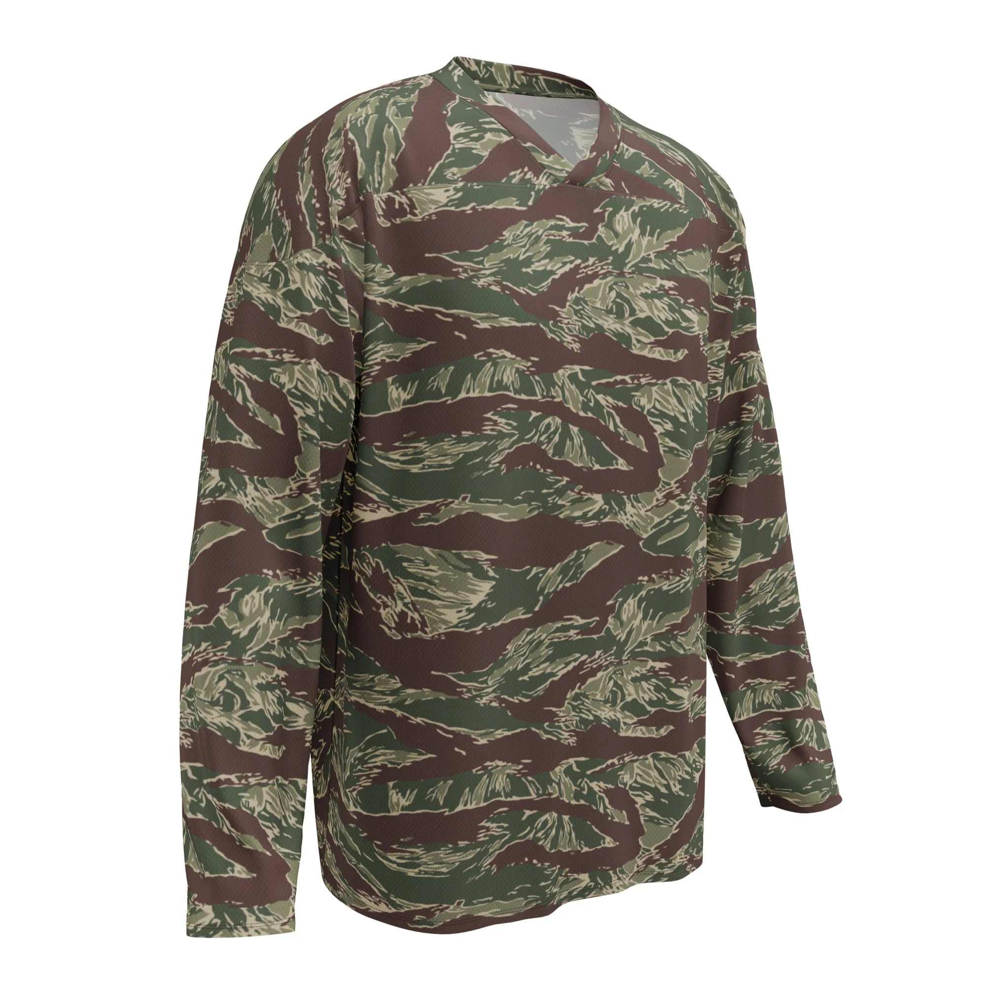 American Tiger Stripe Ridgeback CAMO Unisex Hockey Fan Jersey - Image 5