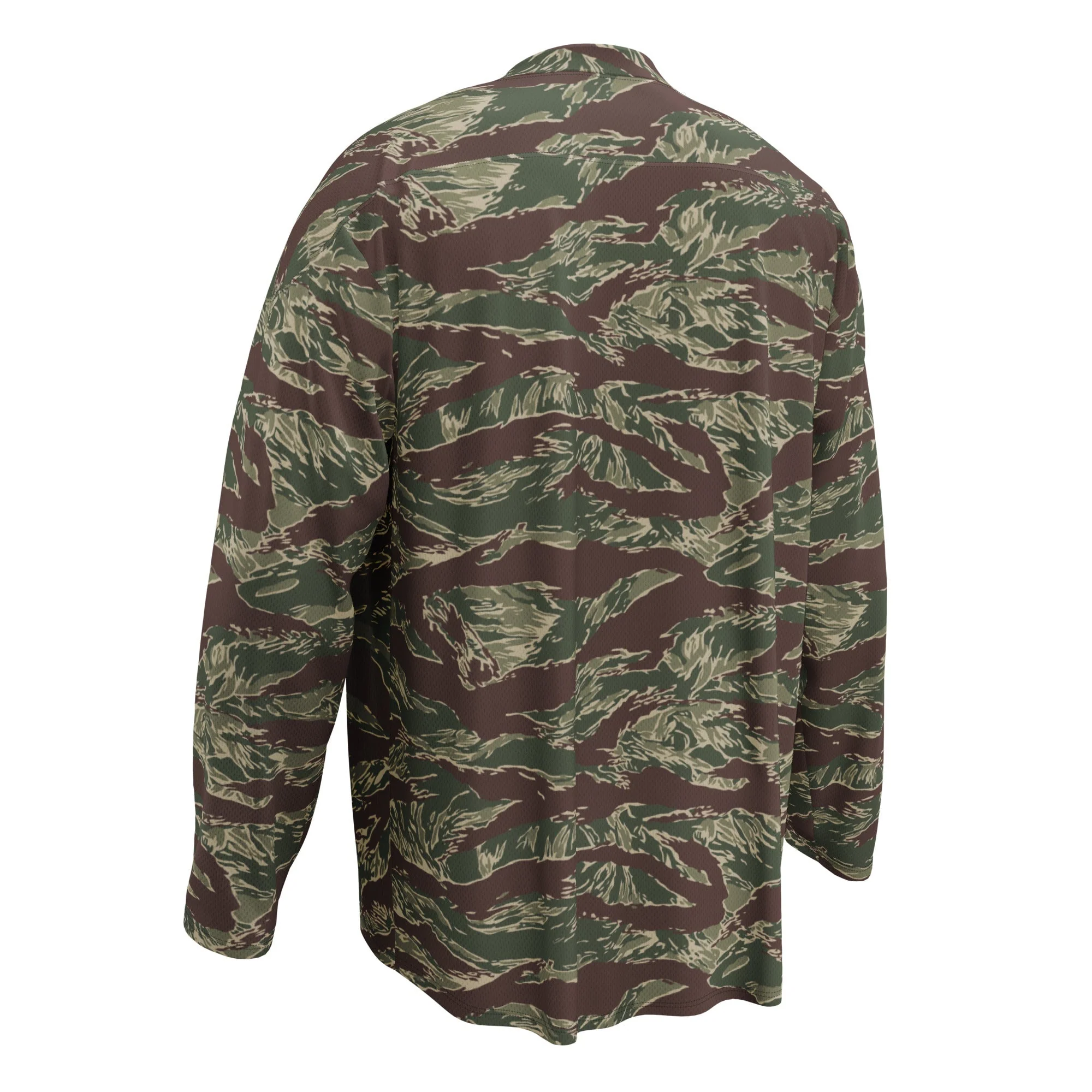 American Tiger Stripe Ridgeback CAMO Unisex Hockey Fan Jersey - Image 7