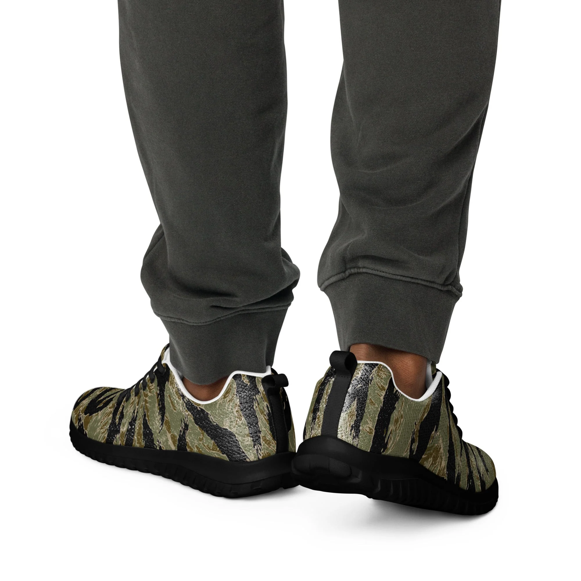 American Tiger Stripe Special Forces Advisor Sparse CAMO Mens Athletic Shoes - Image 3