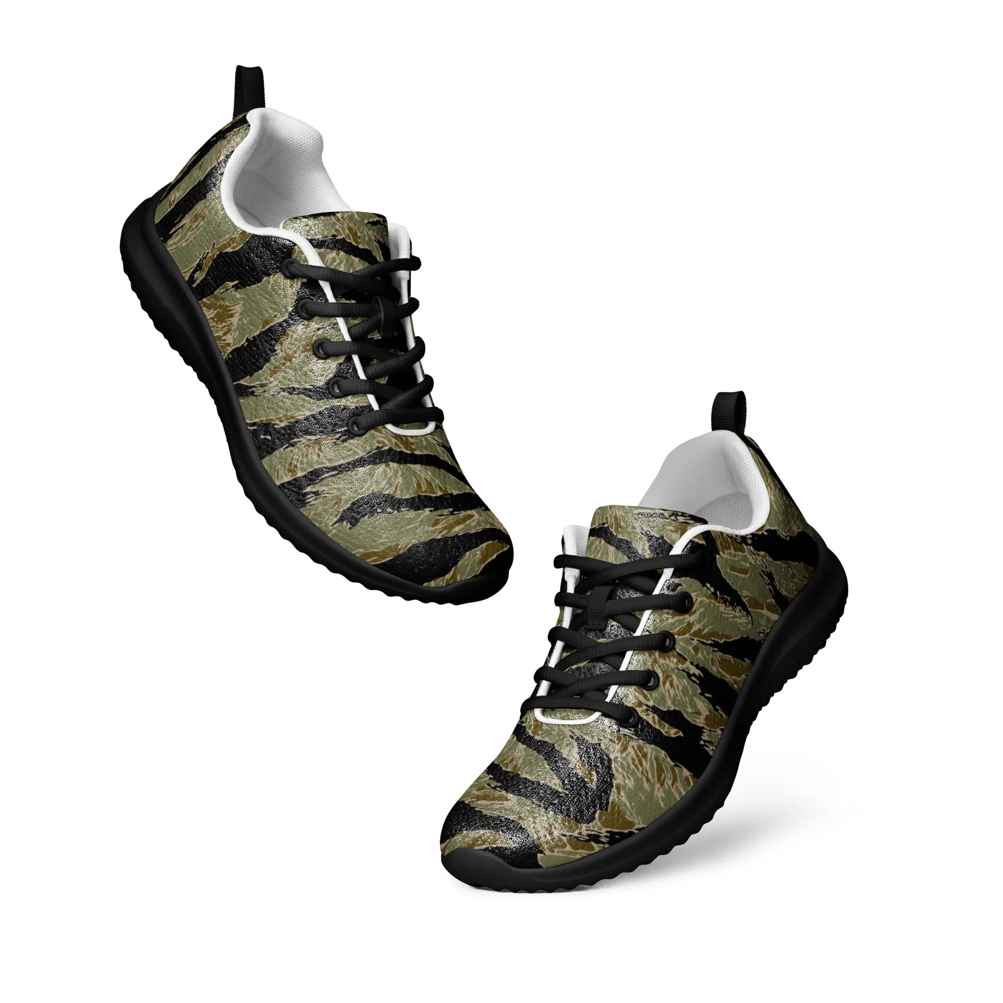 American Tiger Stripe Special Forces Advisor Sparse CAMO Mens Athletic Shoes - Image 5