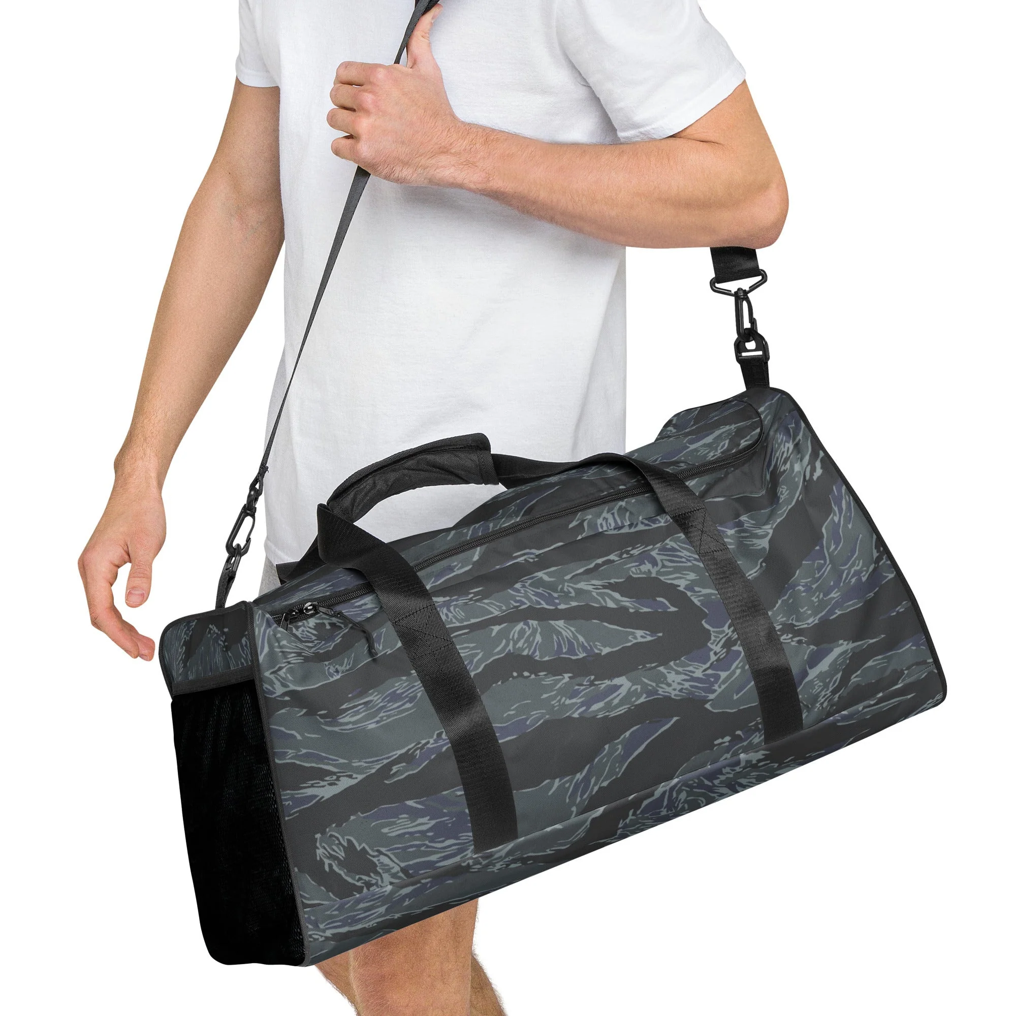 American Tiger Stripe Urban Ghost CAMO Duffle Bag