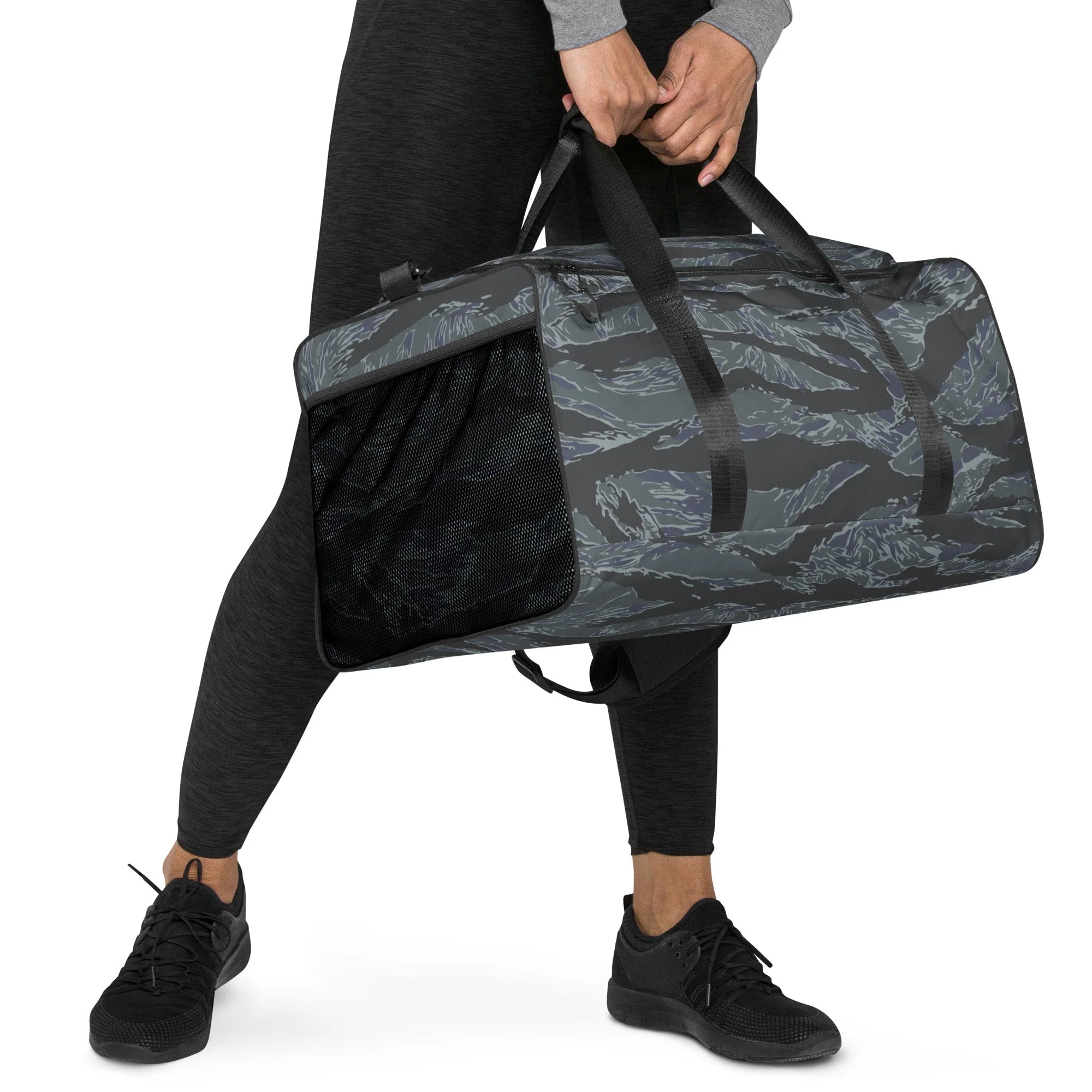 American Tiger Stripe Urban Ghost CAMO Duffle Bag - Image 4