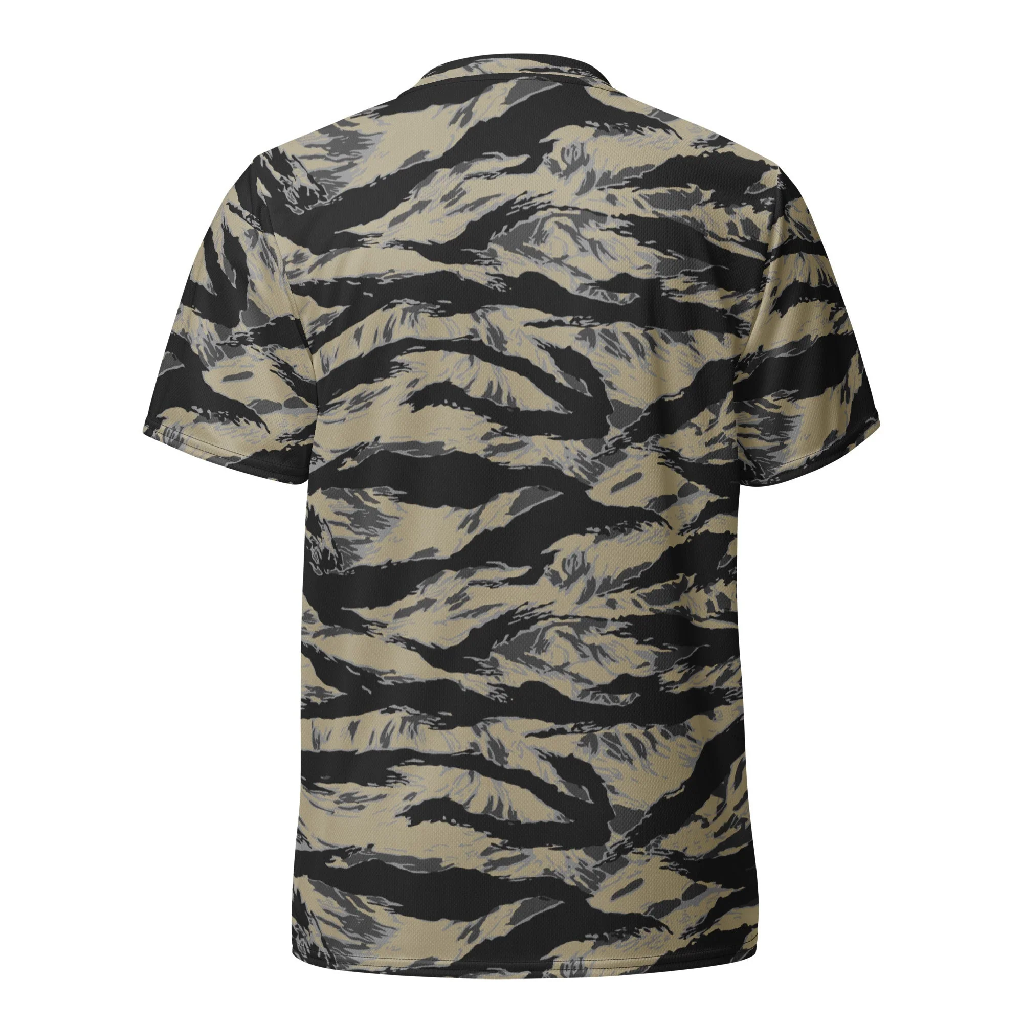 American Tiger Stripe Urban Rubble CAMO Unisex Sports Jersey - Image 14
