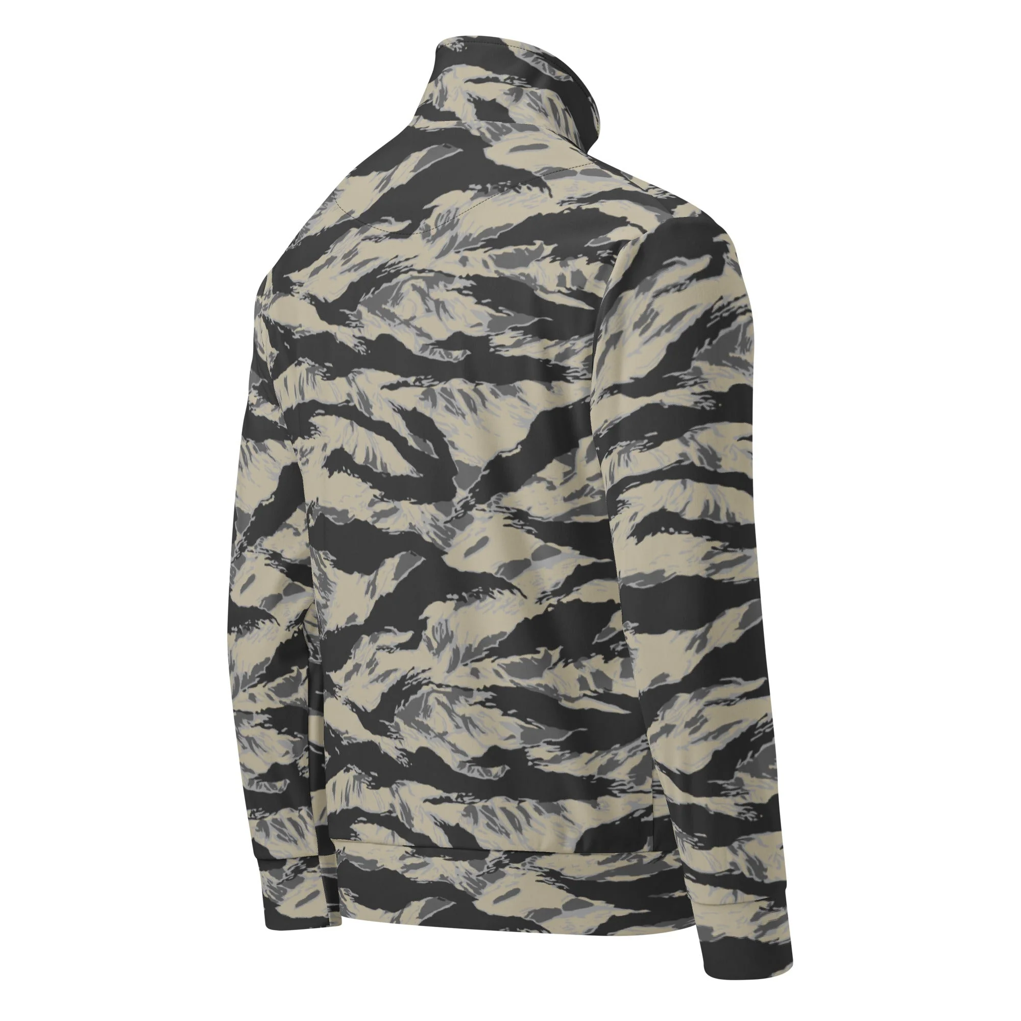American Tiger Stripe Urban Rubble CAMO Unisex Track Jacket - Image 7