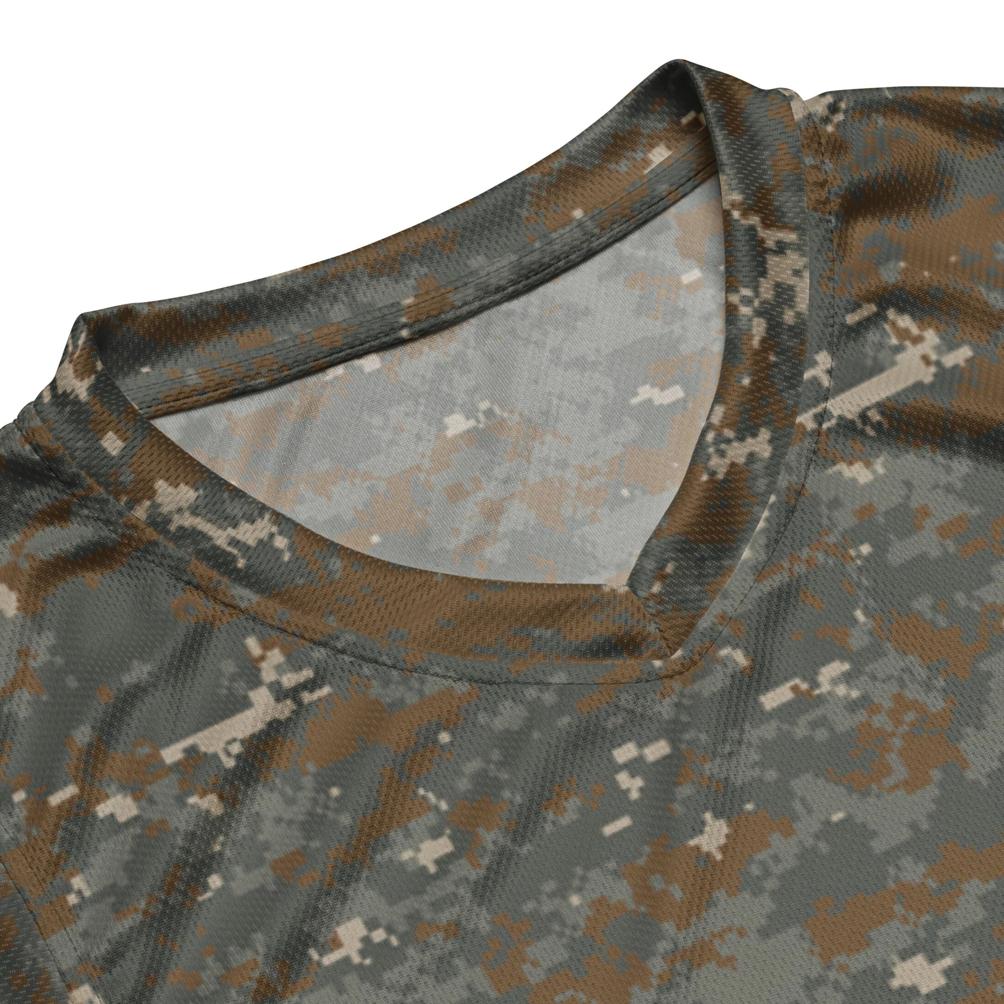 American Universal Camouflage Pattern DELTA (UCP-D) CAMO Unisex Basketball Jersey - Image 4
