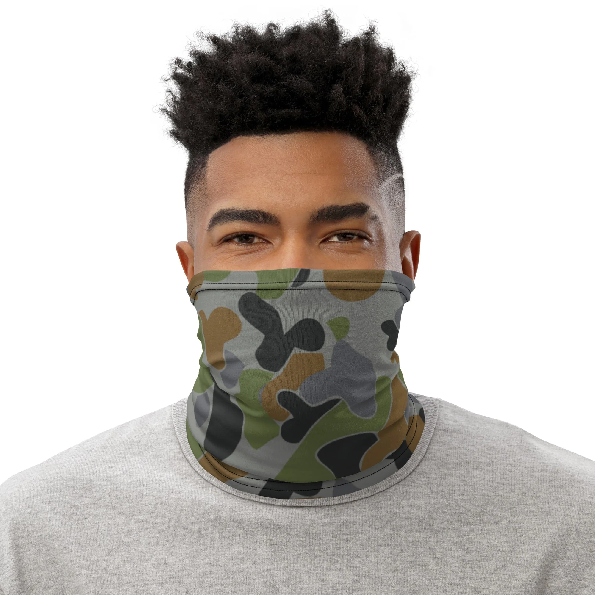 Australian AUSCAM Air Force Disruptive Pattern Uniform (AFDPU) CAMO Neck Gaiter - Image 3