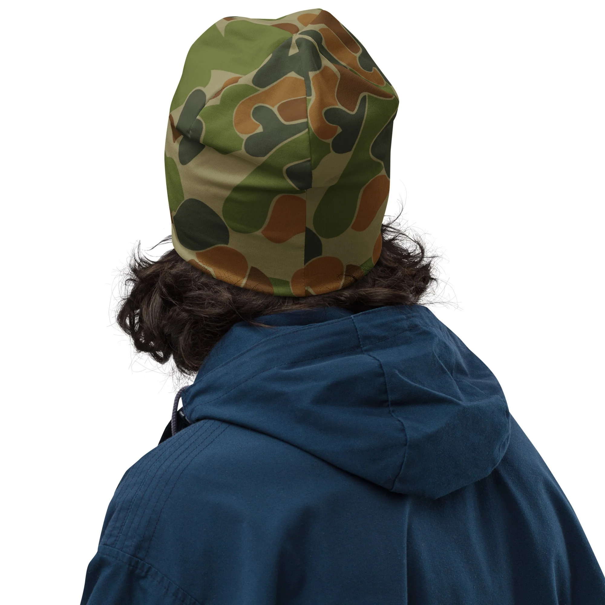 Australian AUSCAM Disruptive Pattern Camouflage Uniform (DPCU) CAMO Beanie - Image 4