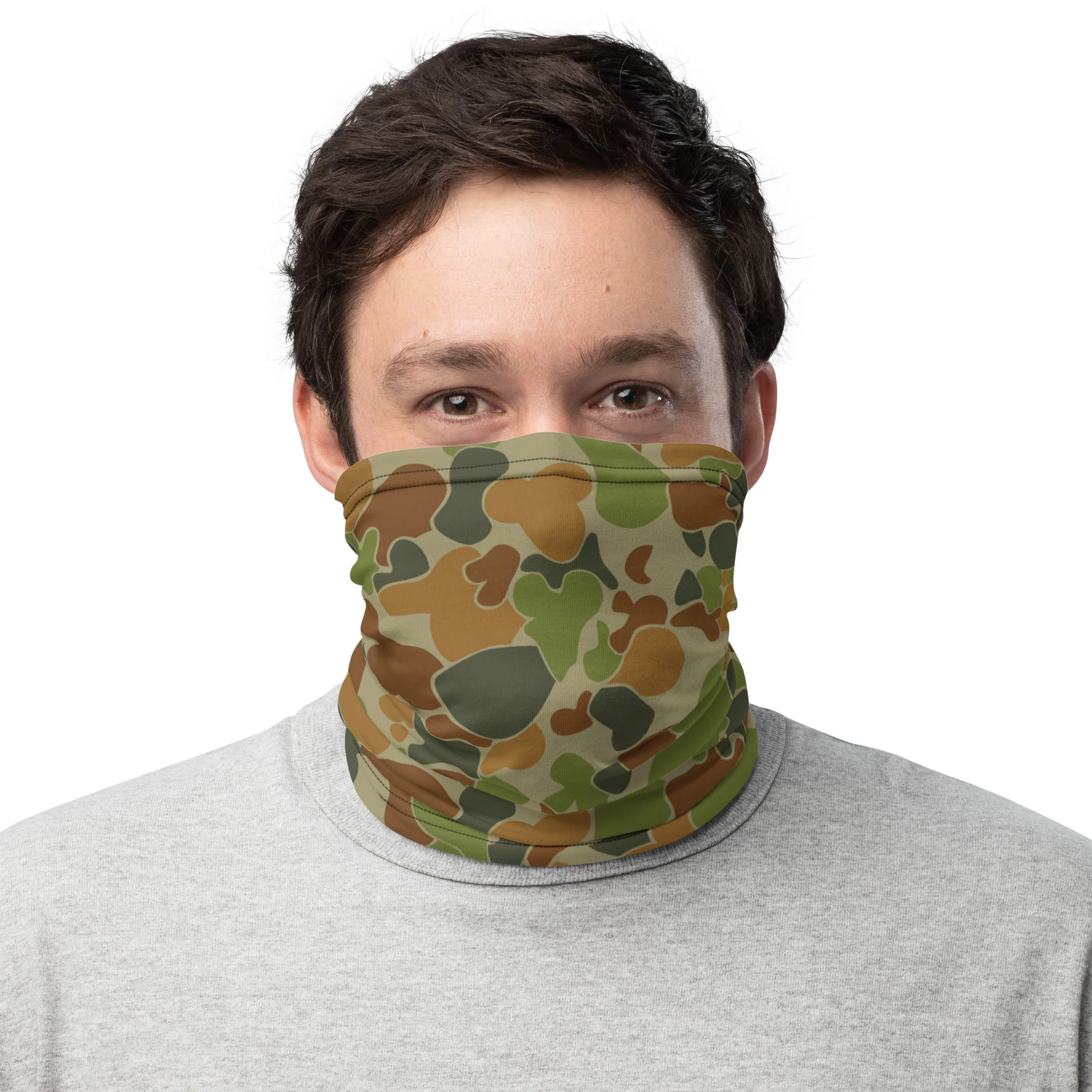 Australian AUSCAM Disruptive Pattern Camouflage Uniform (DPCU) CAMO Neck Gaiter - Image 10