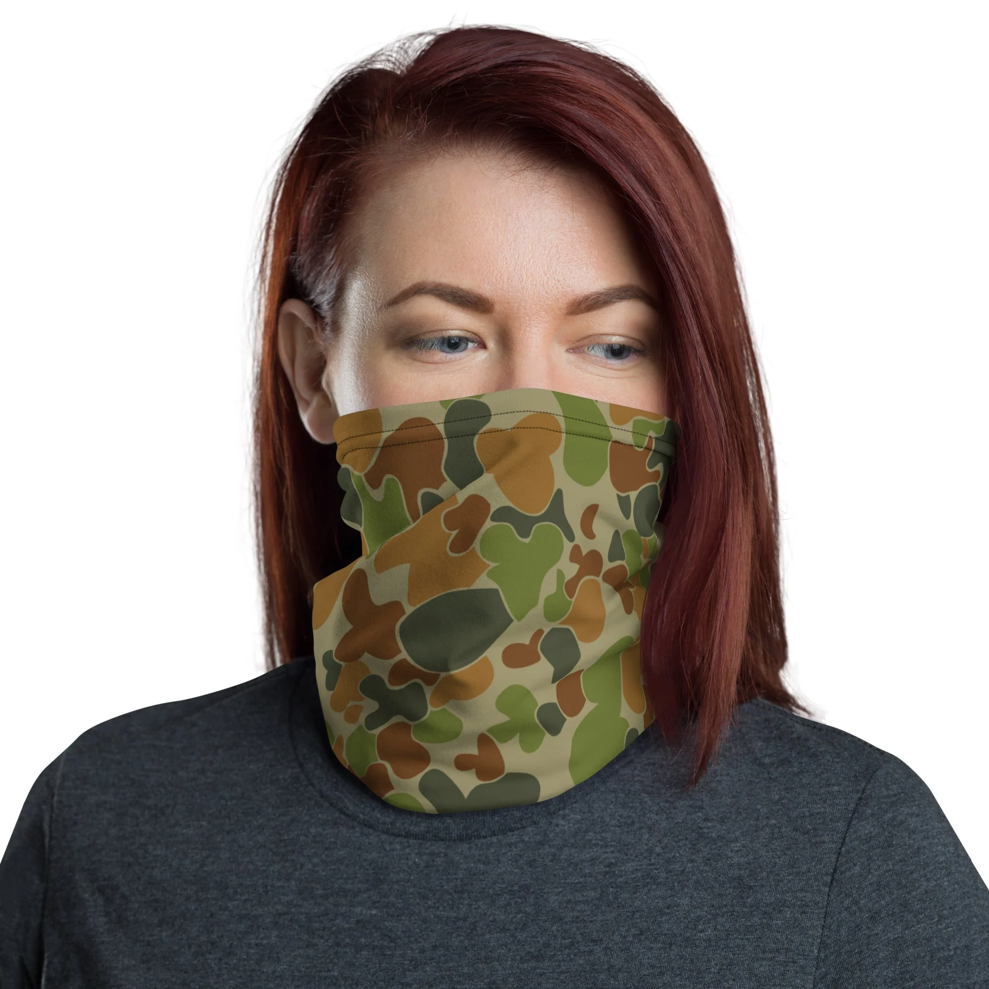 Australian AUSCAM Disruptive Pattern Camouflage Uniform (DPCU) CAMO Neck Gaiter - Image 5