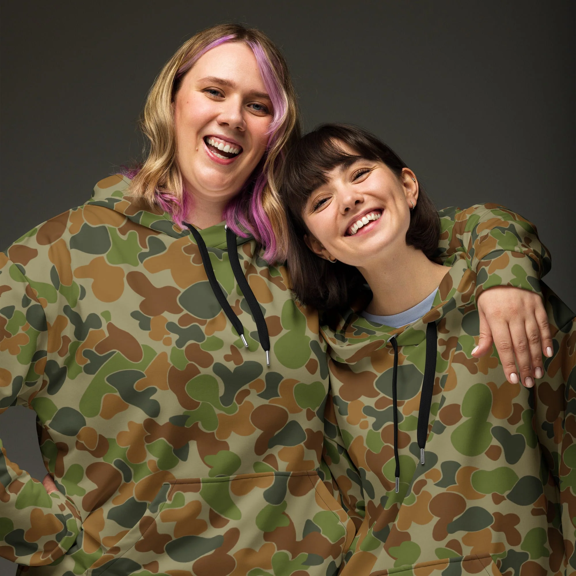 Australian AUSCAM Disruptive Pattern Camouflage Uniform (DPCU) CAMO Unisex Hoodie - Image 11
