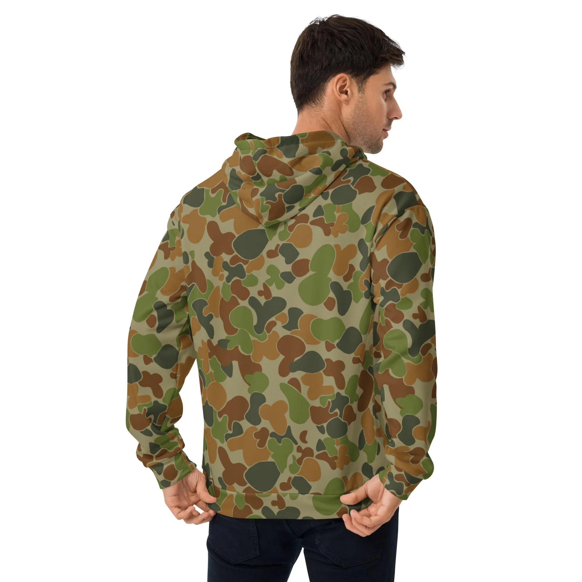 Australian AUSCAM Disruptive Pattern Camouflage Uniform (DPCU) CAMO Unisex Hoodie - Image 3