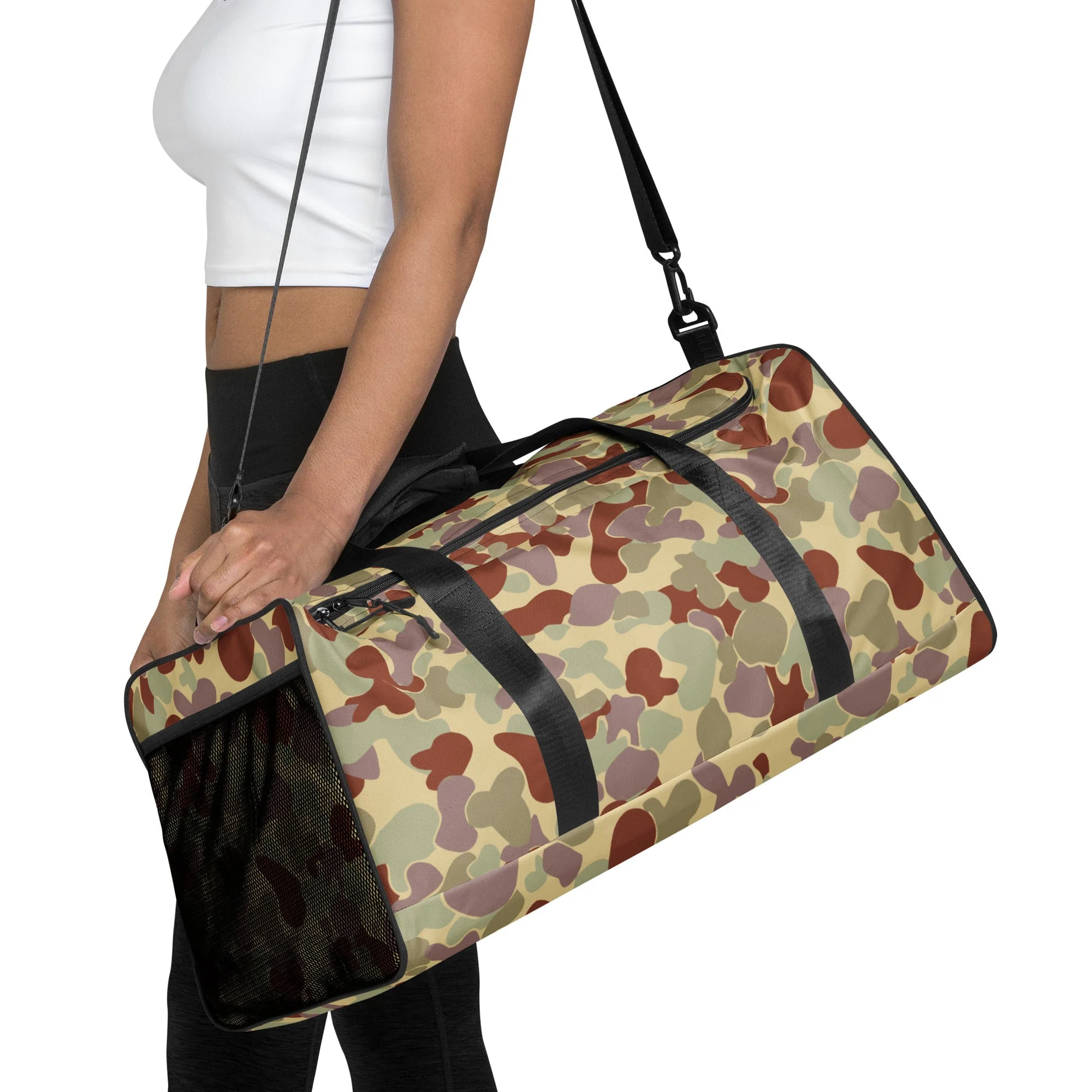 Australian AUSCAM Disruptive Pattern Desert Uniform (DPDU) MK2 CAMO Duffle Bag - Image 7