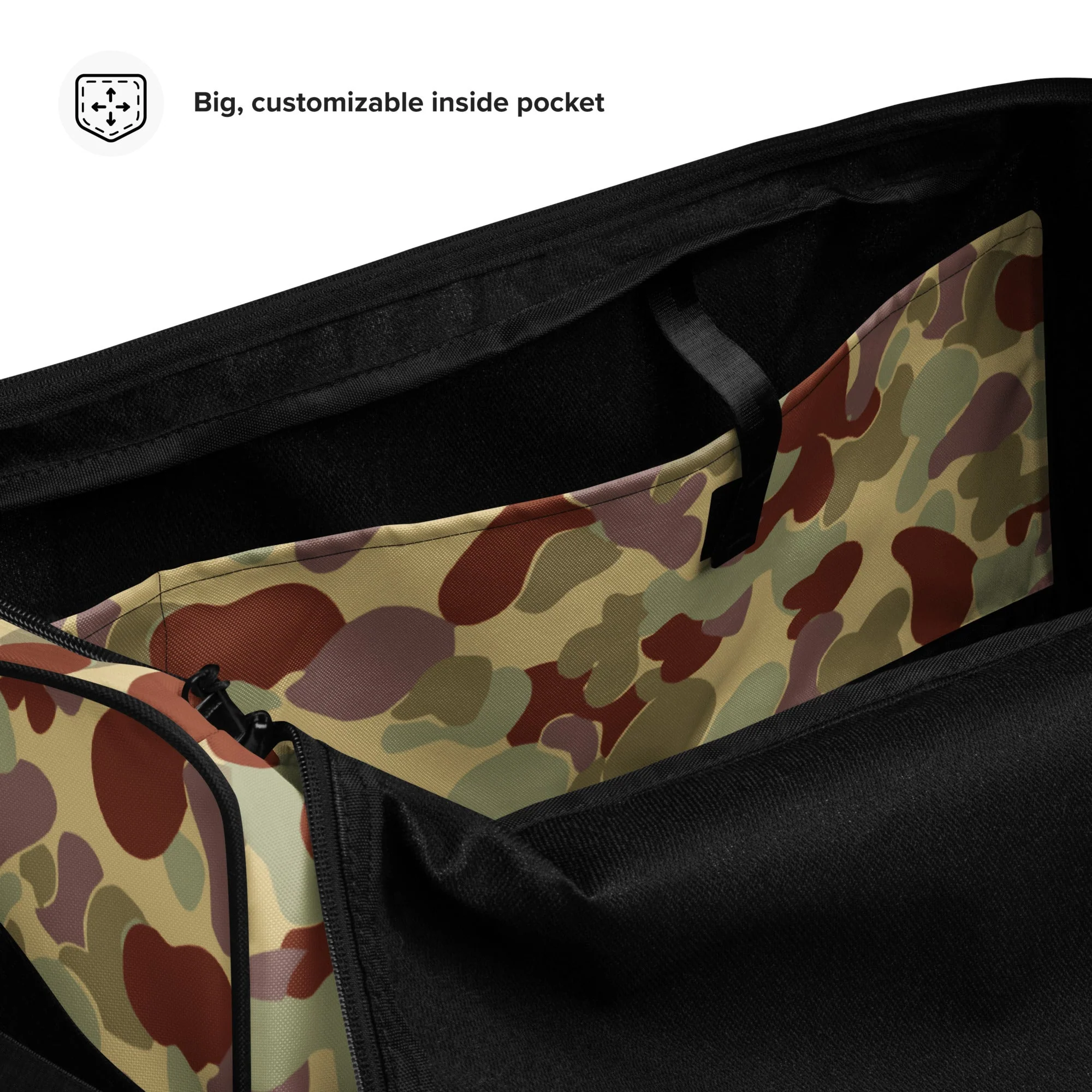 Australian AUSCAM Disruptive Pattern Desert Uniform (DPDU) MK2 CAMO Duffle Bag - Image 9