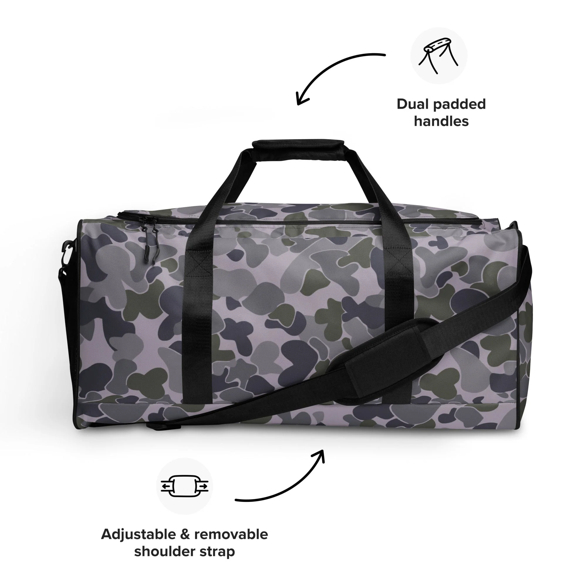 Australian AUSCAM Disruptive Pattern Navy Uniform (DPNU) CAMO Duffle Bag - Image 3