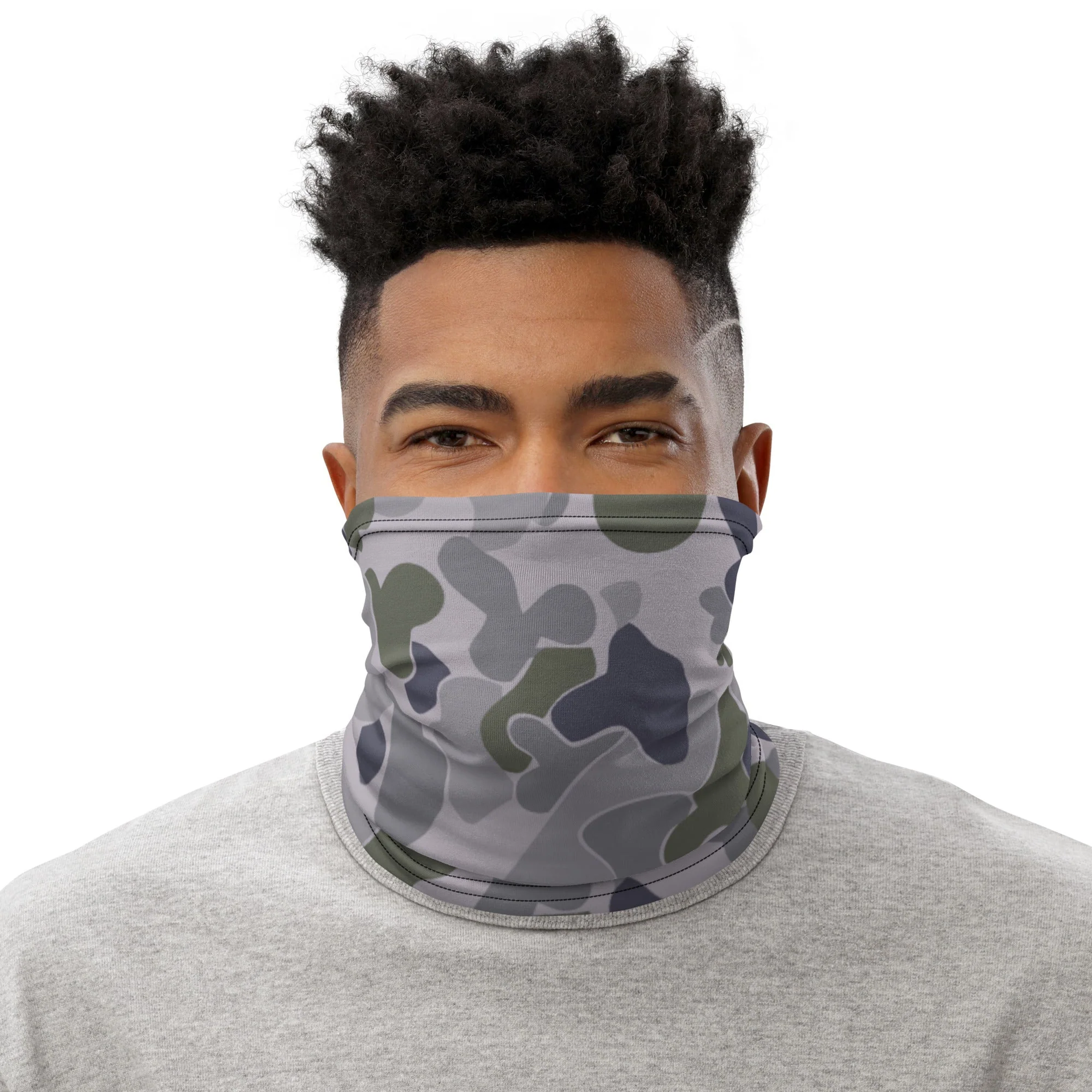 Australian AUSCAM Disruptive Pattern Navy Uniform (DPNU) CAMO Neck Gaiter - Image 3