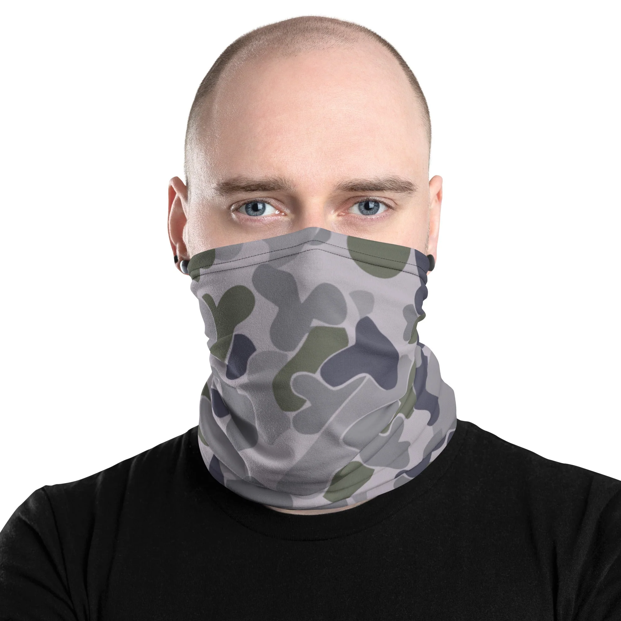 Australian AUSCAM Disruptive Pattern Navy Uniform (DPNU) CAMO Neck Gaiter - Image 5