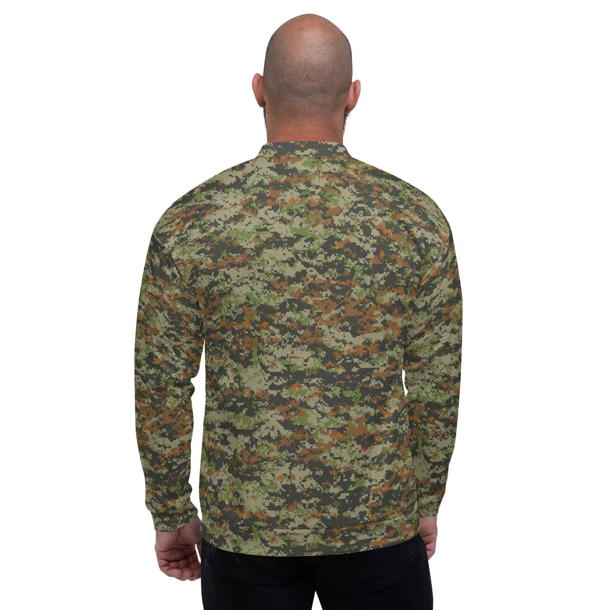 Australian AUSCAM DPCU Digital CAMO Unisex Bomber Jacket - Image 7