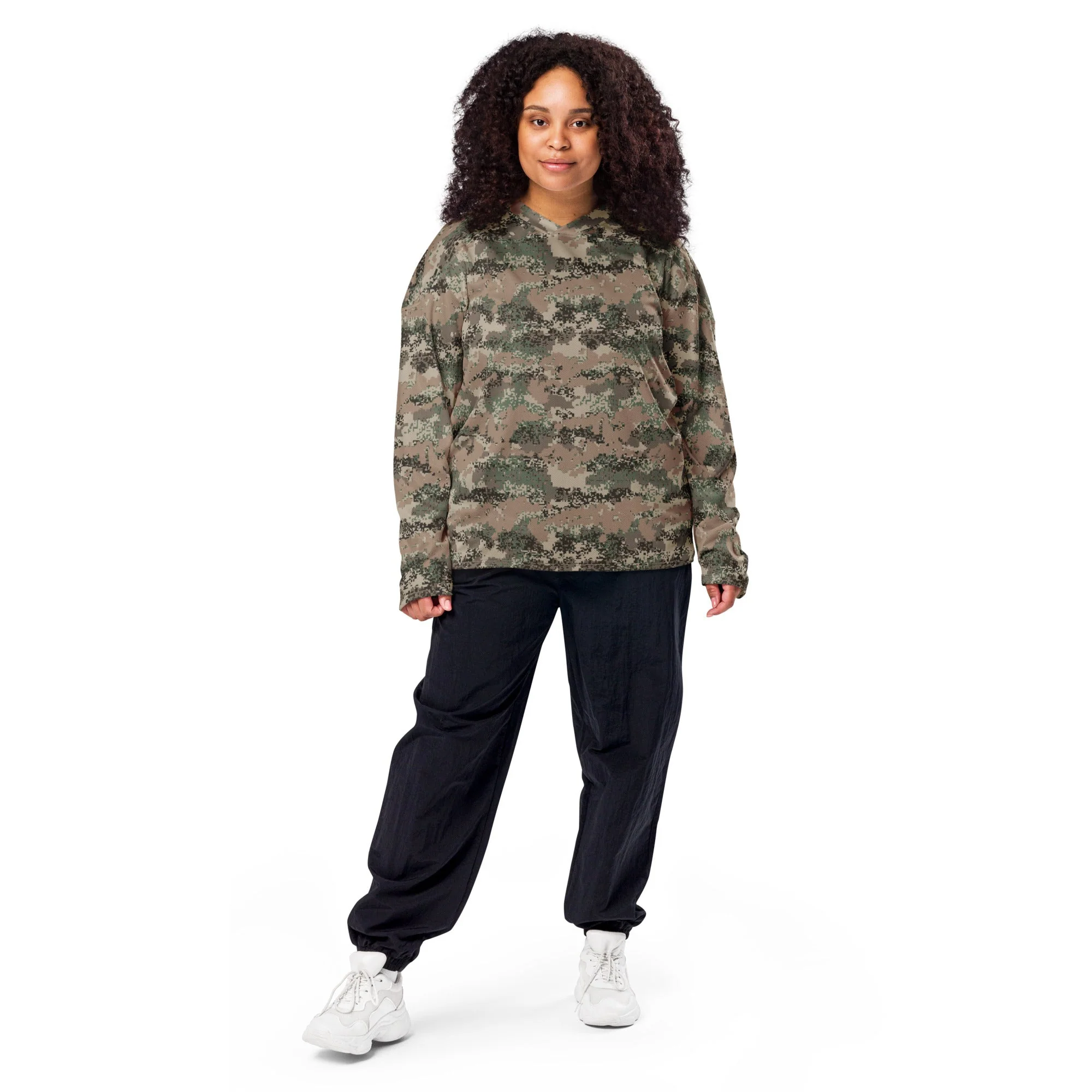 Austrian Digital Jagdkommando CAMO Unisex Hockey Fan Jersey - Image 8