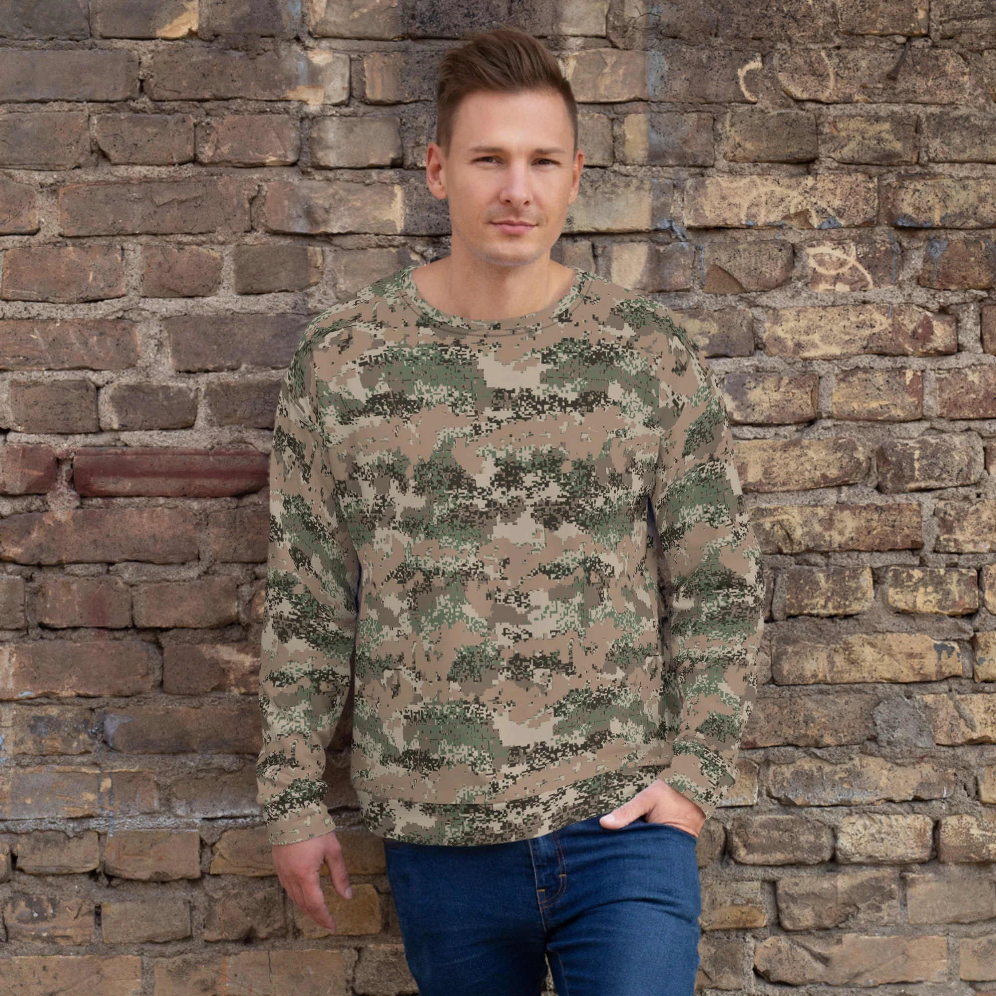 Austrian Digital Jagdkommando CAMO Unisex Sweatshirt