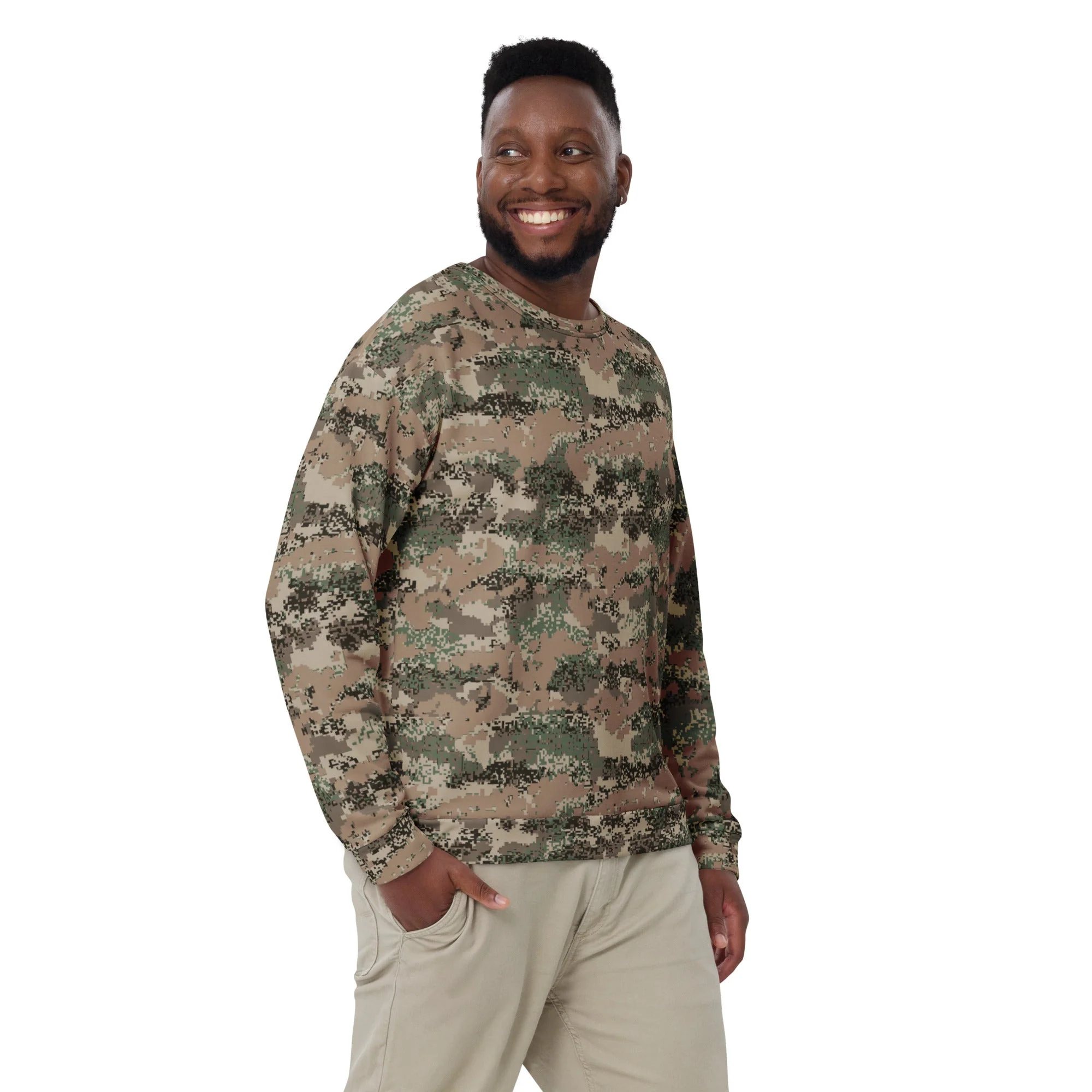 Austrian Digital Jagdkommando CAMO Unisex Sweatshirt - Image 5