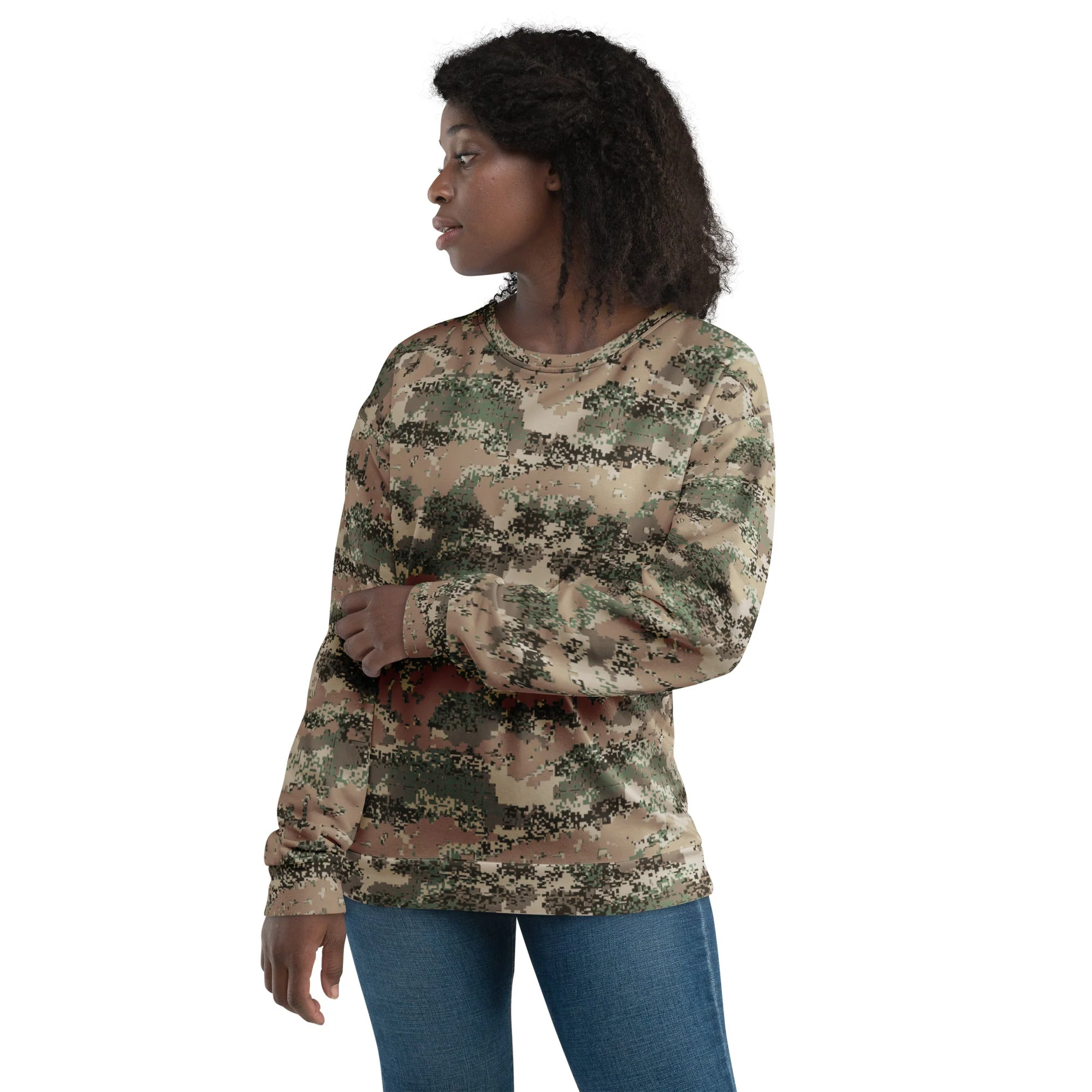 Austrian Digital Jagdkommando CAMO Unisex Sweatshirt - Image 6