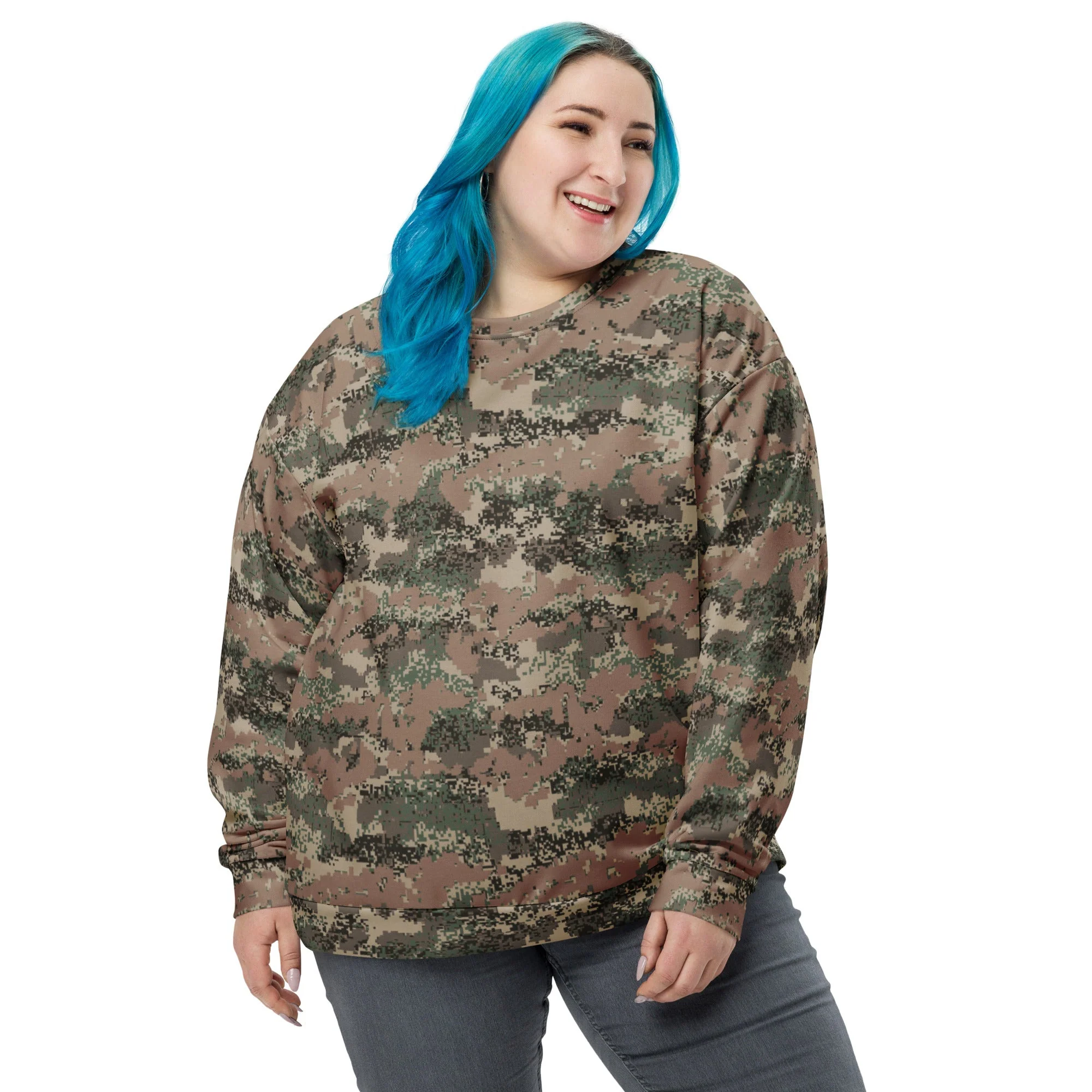Austrian Digital Jagdkommando CAMO Unisex Sweatshirt - Image 7