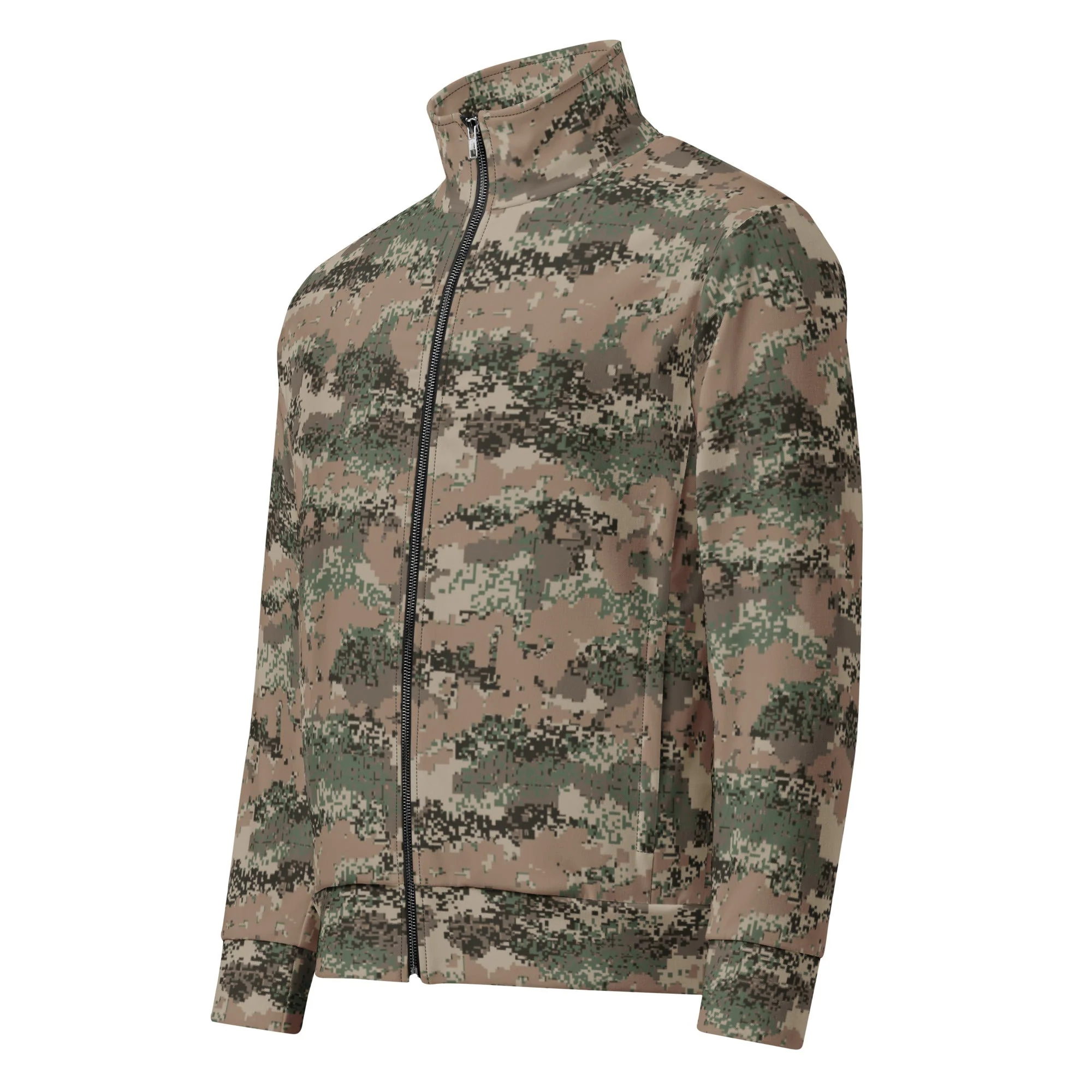 Austrian Digital Jagdkommando CAMO Unisex Track Jacket - Image 2