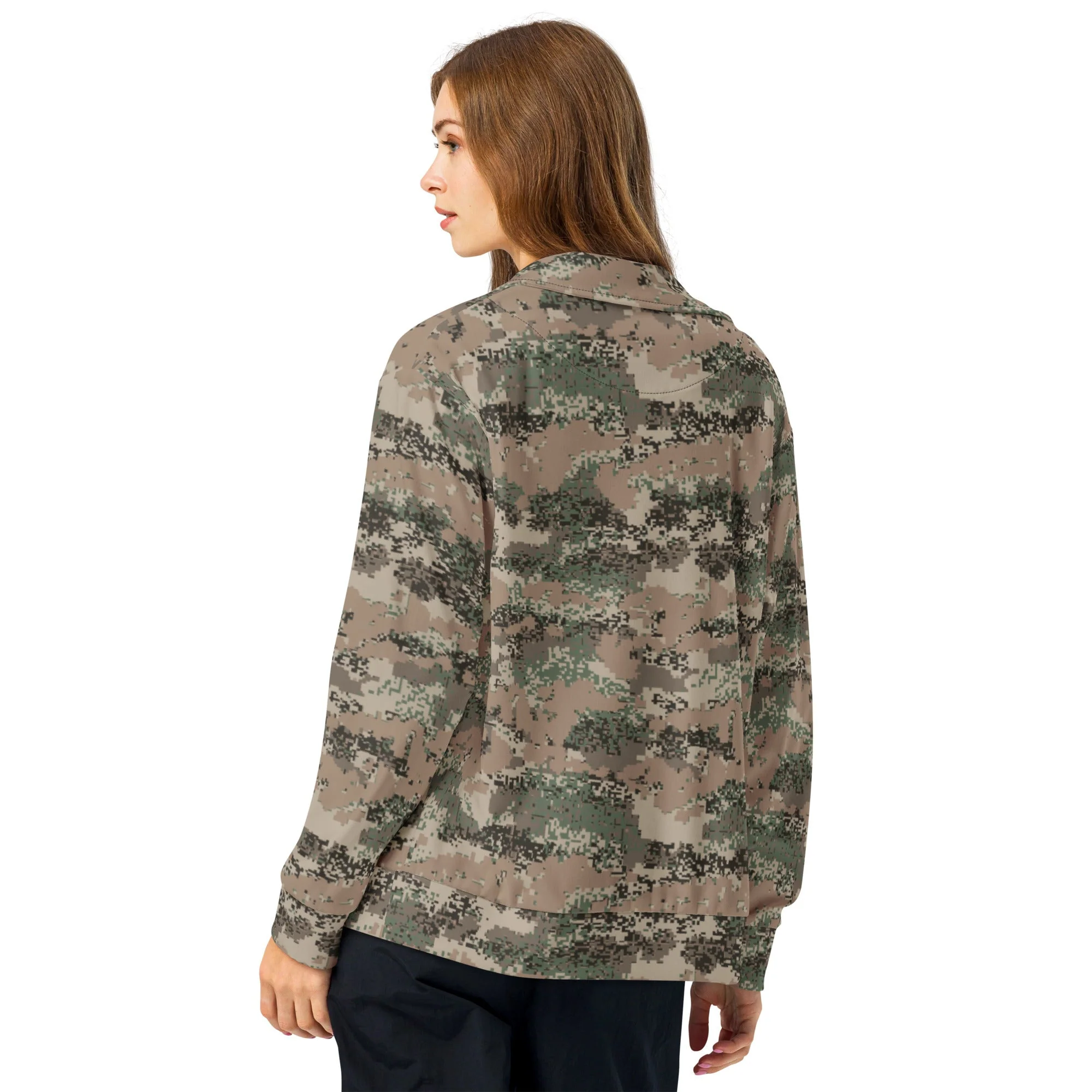 Austrian Digital Jagdkommando CAMO Unisex Track Jacket - Image 6