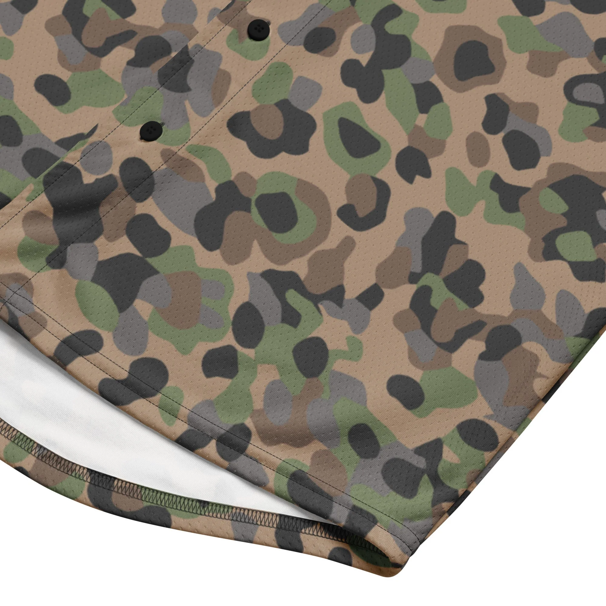 Austrian Pea Dot Erbsenmuster K4 CAMO Unisex Baseball Jersey - Image 10