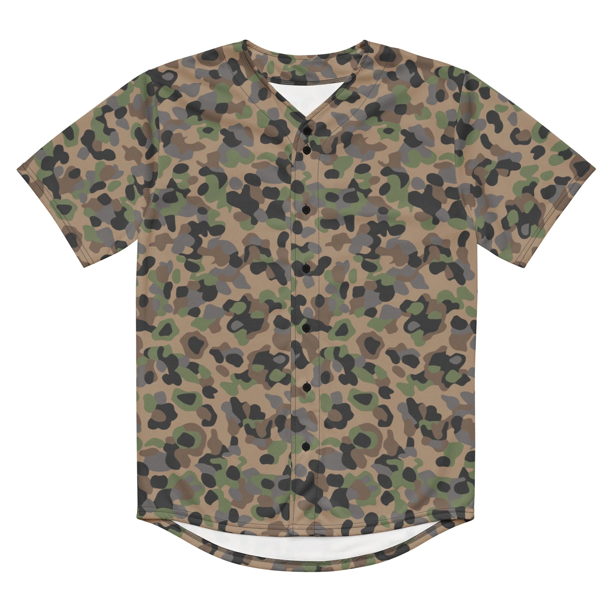 Austrian Pea Dot Erbsenmuster K4 CAMO Unisex Baseball Jersey - Image 15