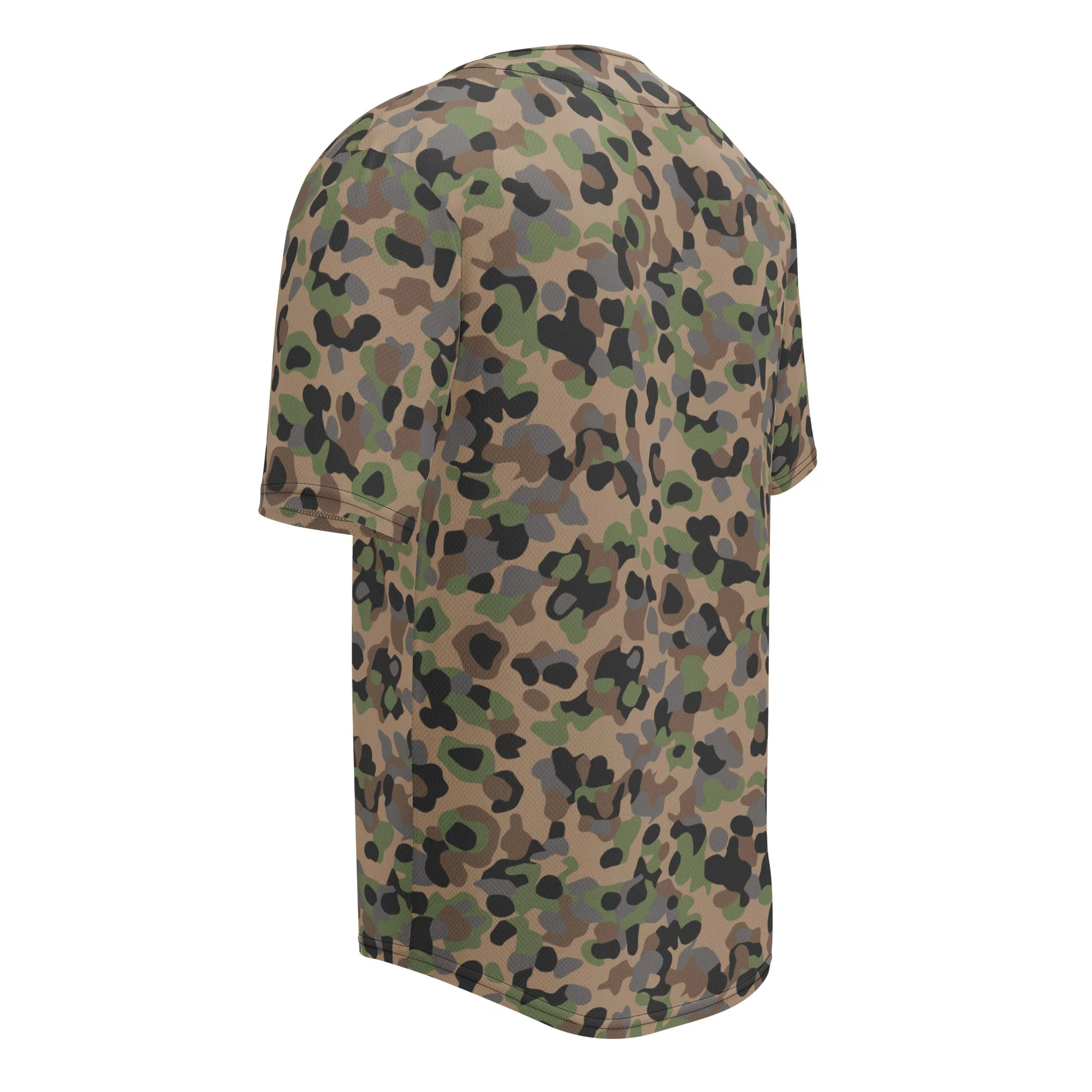 Austrian Pea Dot Erbsenmuster K4 CAMO Unisex Baseball Jersey - Image 6