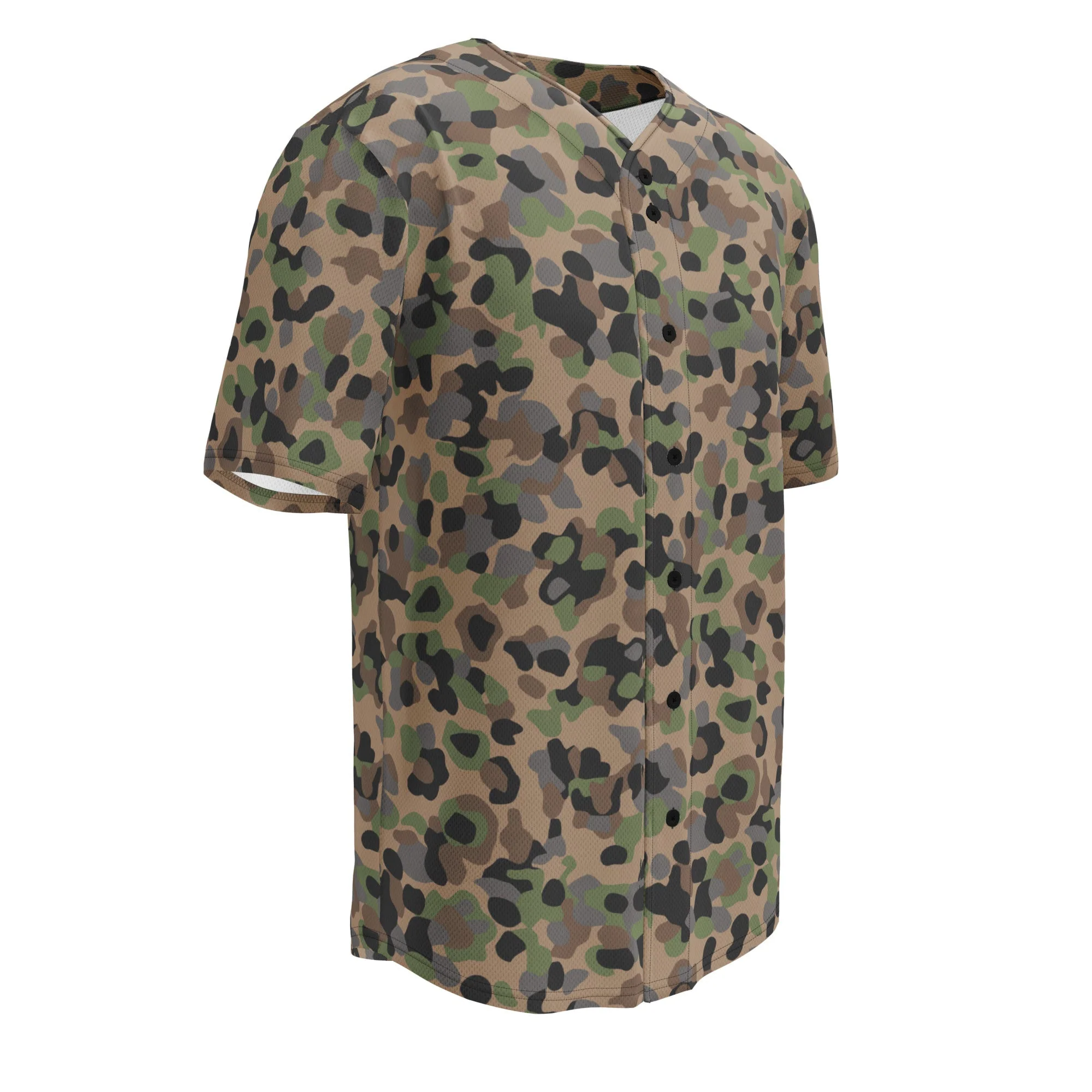 Austrian Pea Dot Erbsenmuster K4 CAMO Unisex Baseball Jersey - Image 7