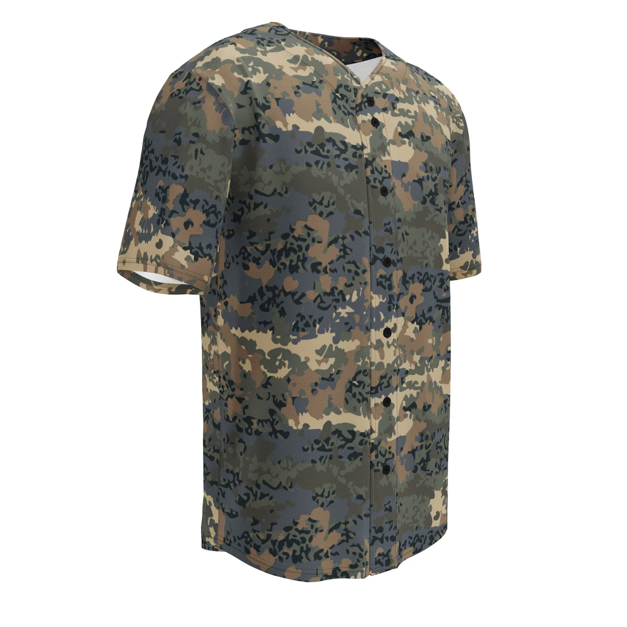 Austrian Tarnanzug CAMO Unisex Baseball Jersey - Image 7
