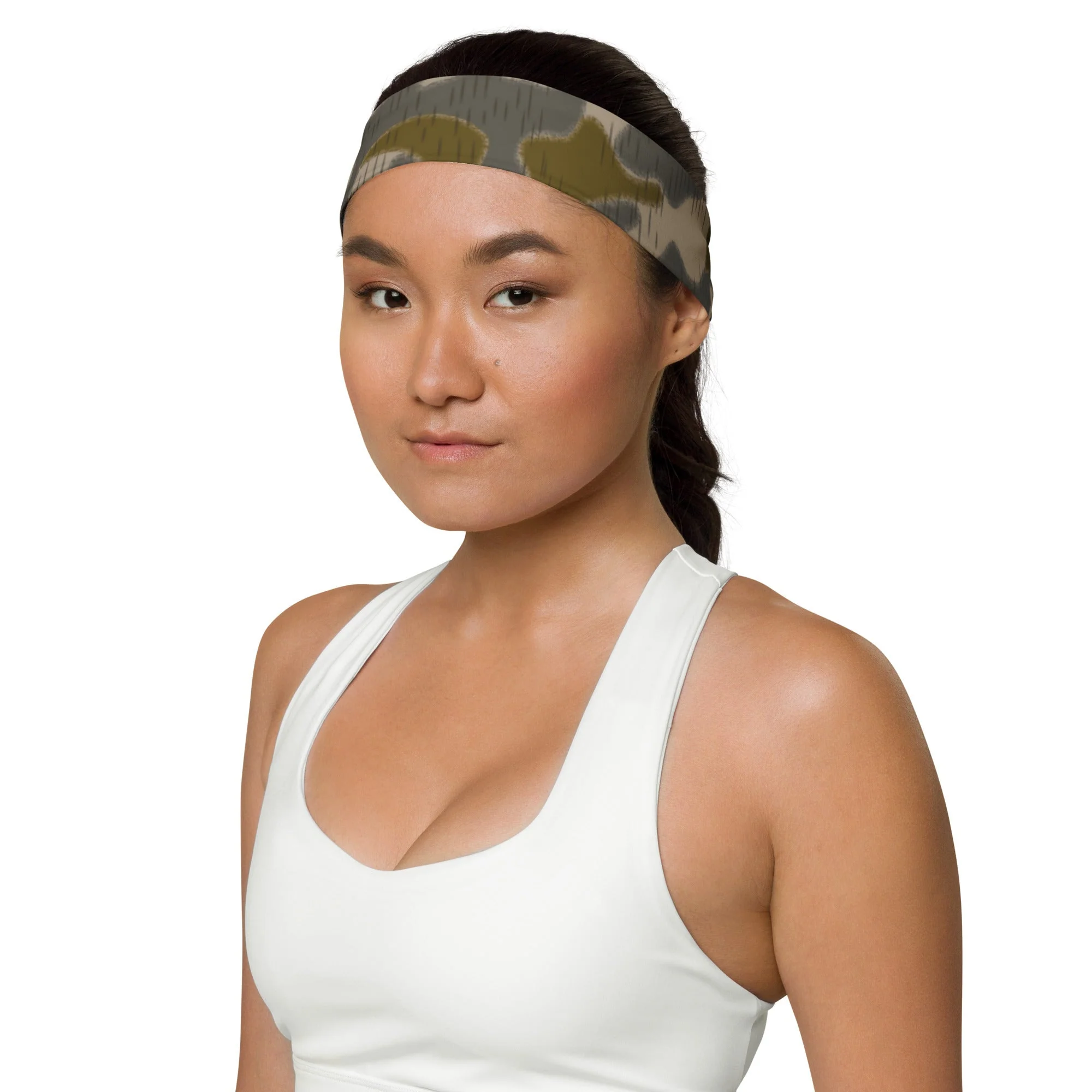 Austrian Zeltbahn Sumpfmuster Marsh CAMO Headband - Image 4