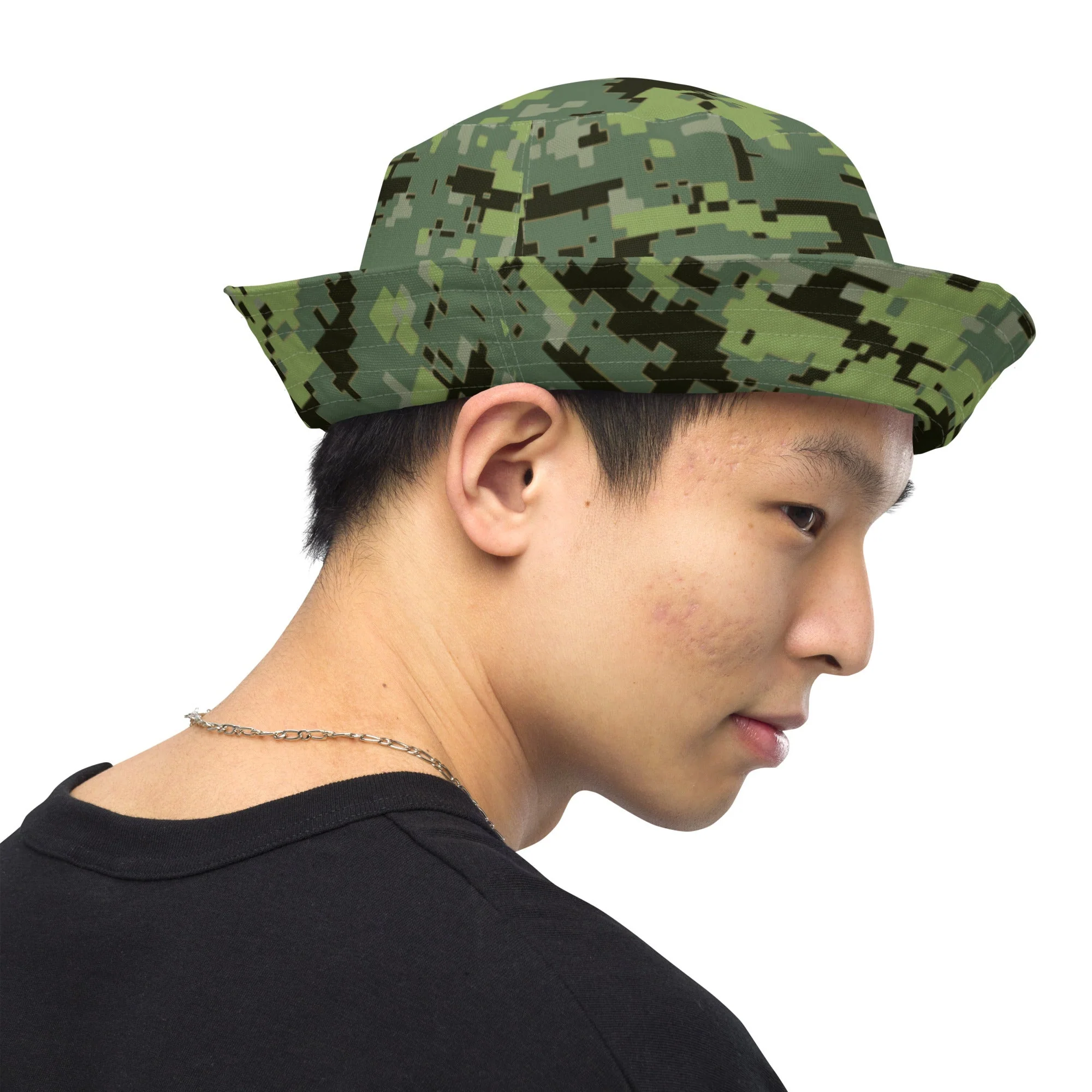 Avatar Resources Development Administration (RDA) Movie CAMO Reversible Bucket Hat - Image 11