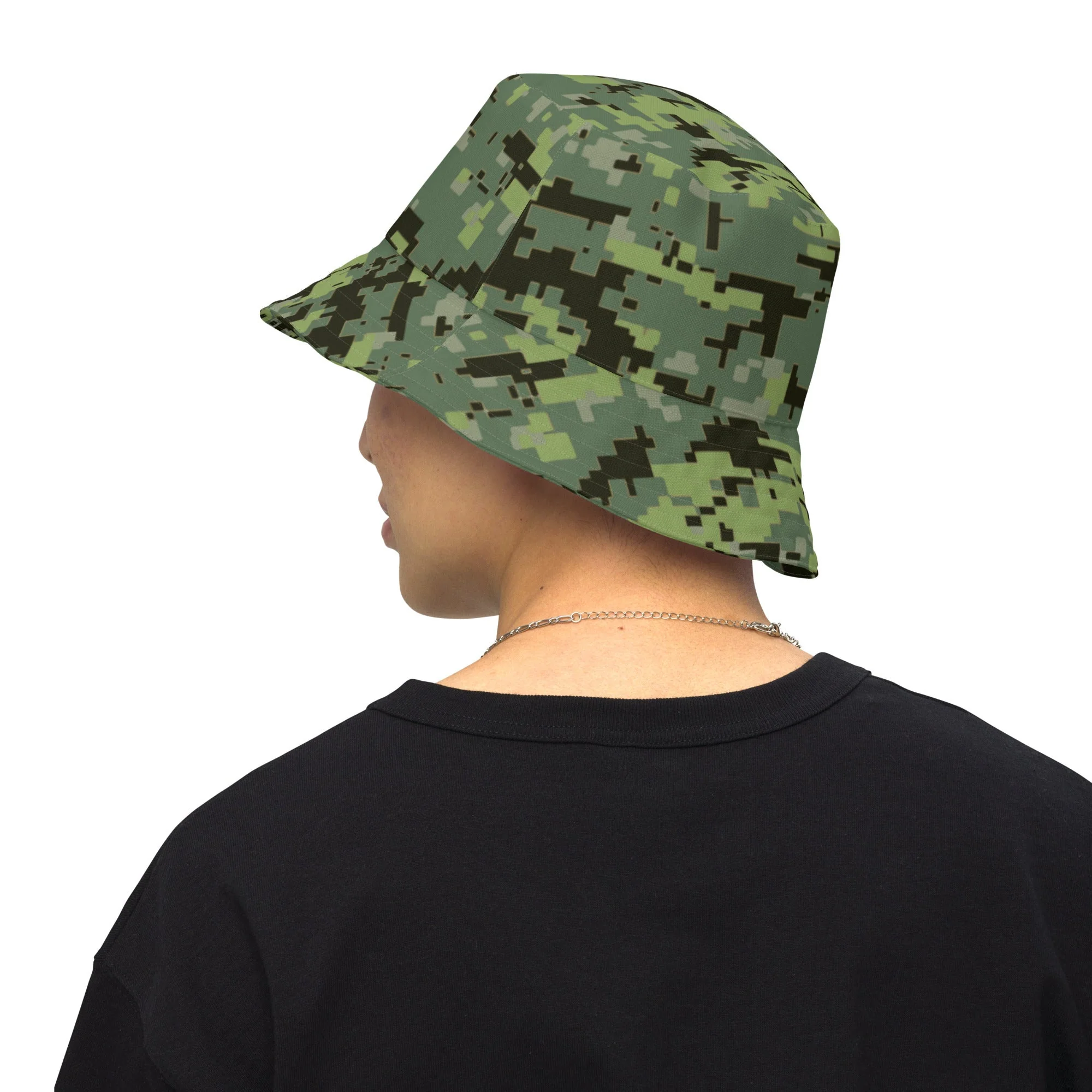 Avatar Resources Development Administration (RDA) Movie CAMO Reversible Bucket Hat - Image 13