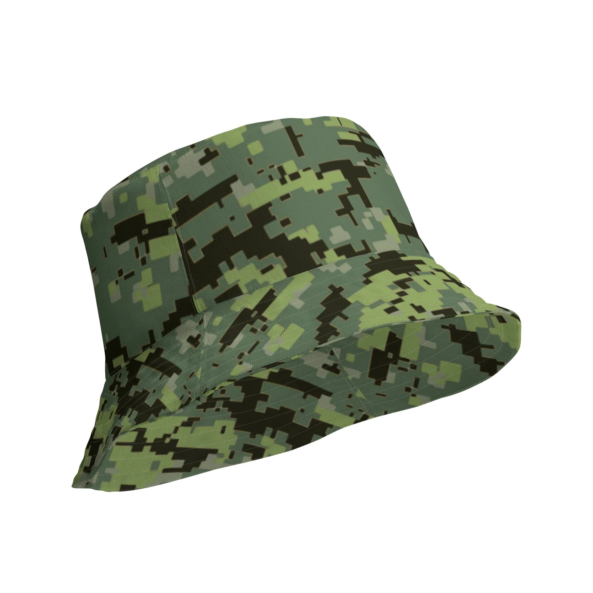 Avatar Resources Development Administration (RDA) Movie CAMO Reversible Bucket Hat - Image 7