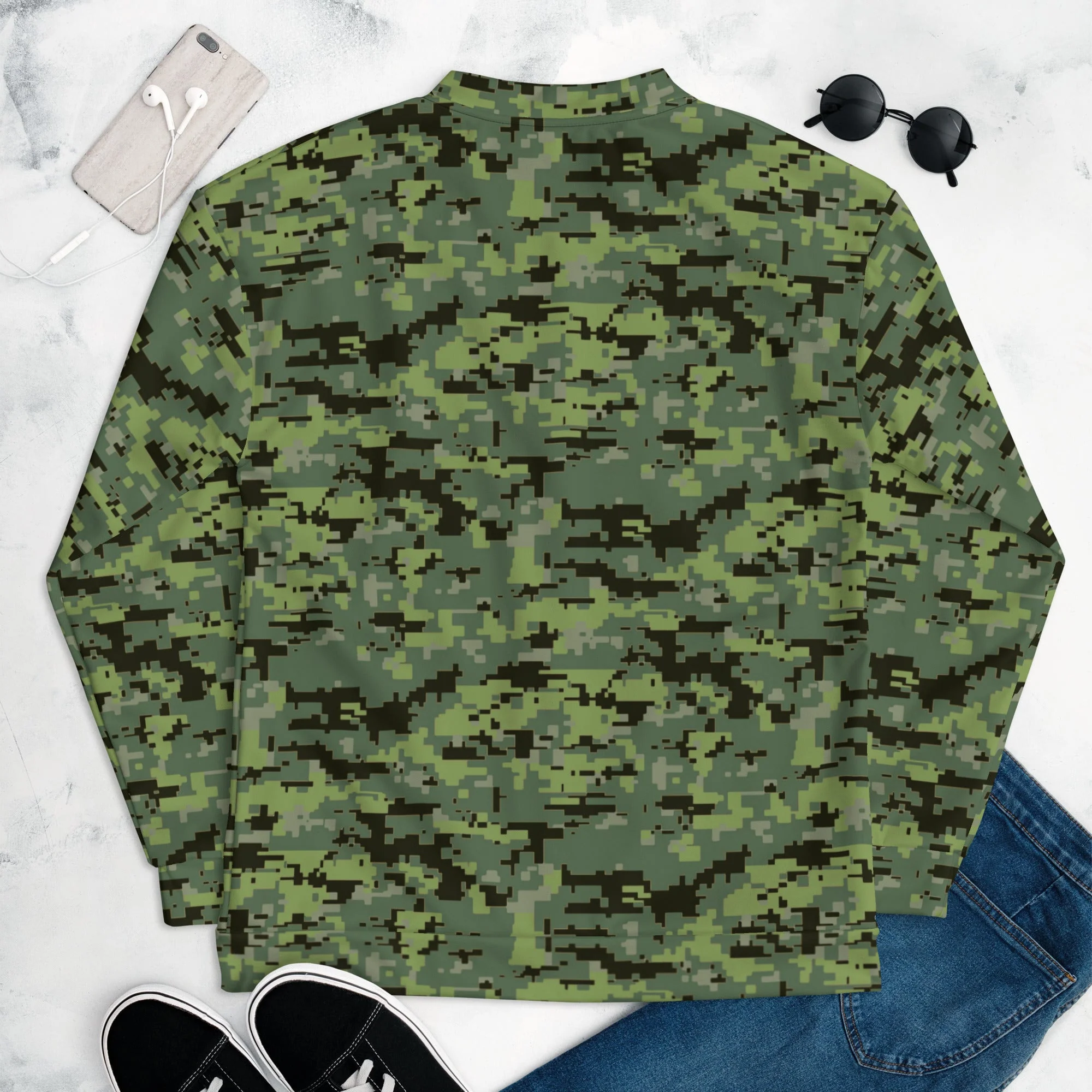 Avatar Resources Development Administration (RDA) Movie CAMO Unisex Bomber Jacket - Image 9