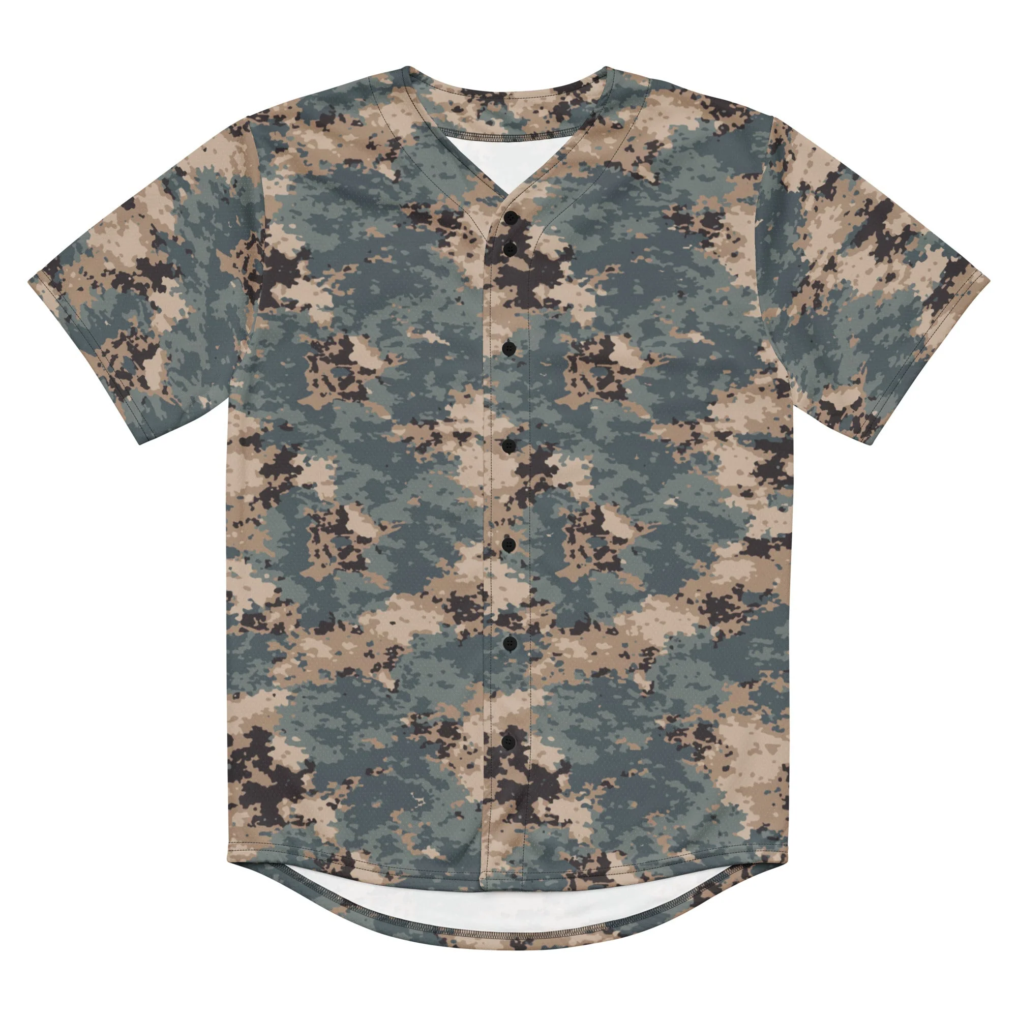 Azerbaijan M2024 CAMO Unisex Baseball Jersey - Image 5