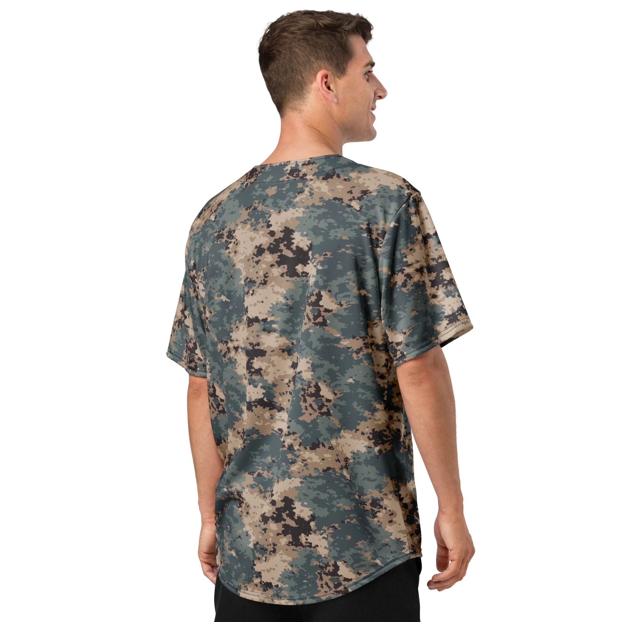 Azerbaijan M2024 CAMO Unisex Baseball Jersey - Image 8