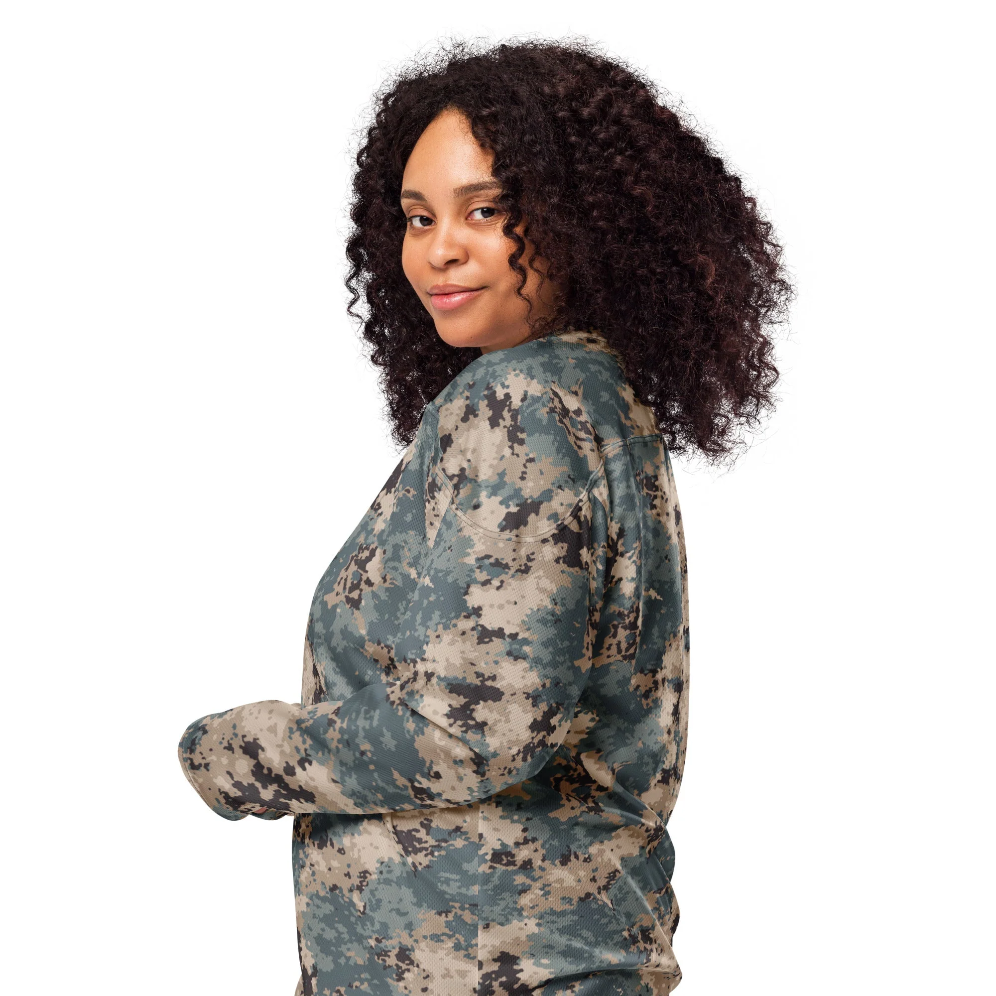 Azerbaijan M2024 CAMO Unisex Hockey Fan Jersey - Image 11