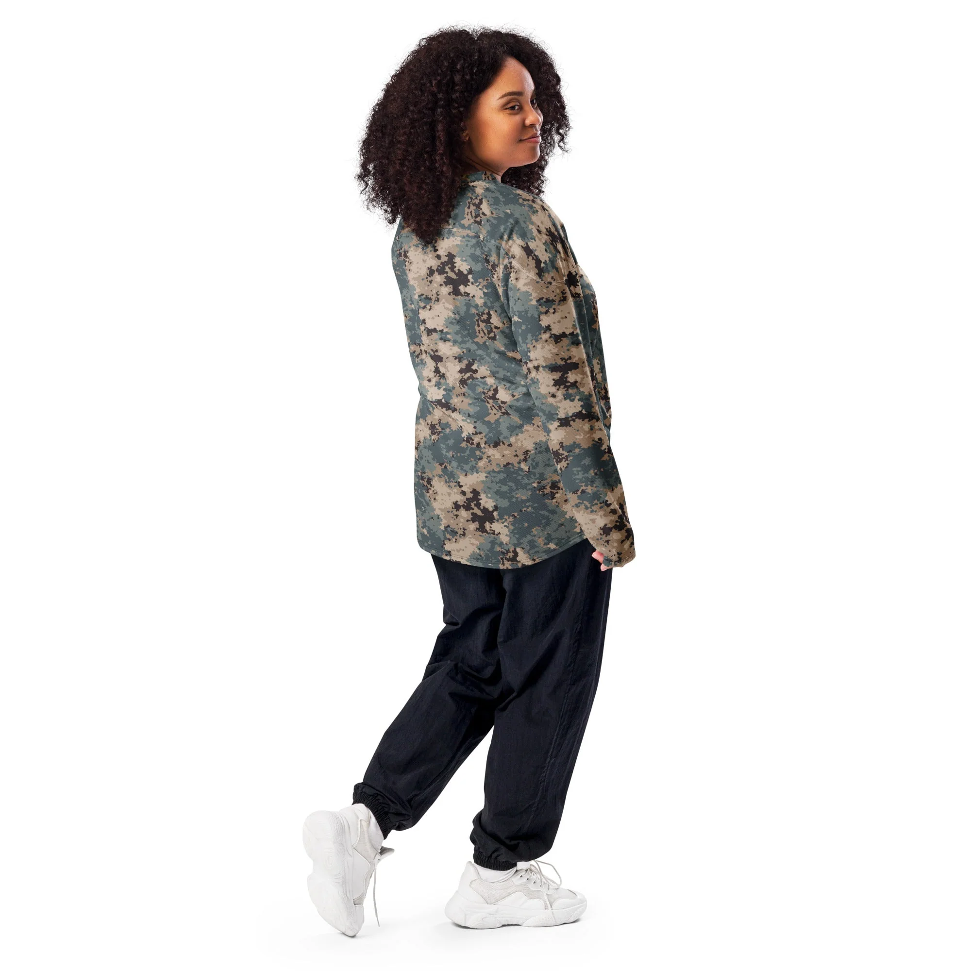 Azerbaijan M2024 CAMO Unisex Hockey Fan Jersey - Image 12